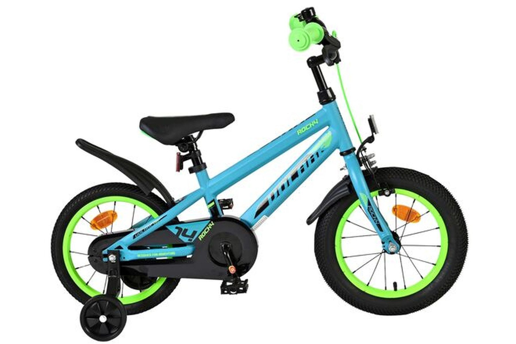 Kinderfahrrad Rocky Kinderfahrrad - Jungen - 14 Zoll - Grün