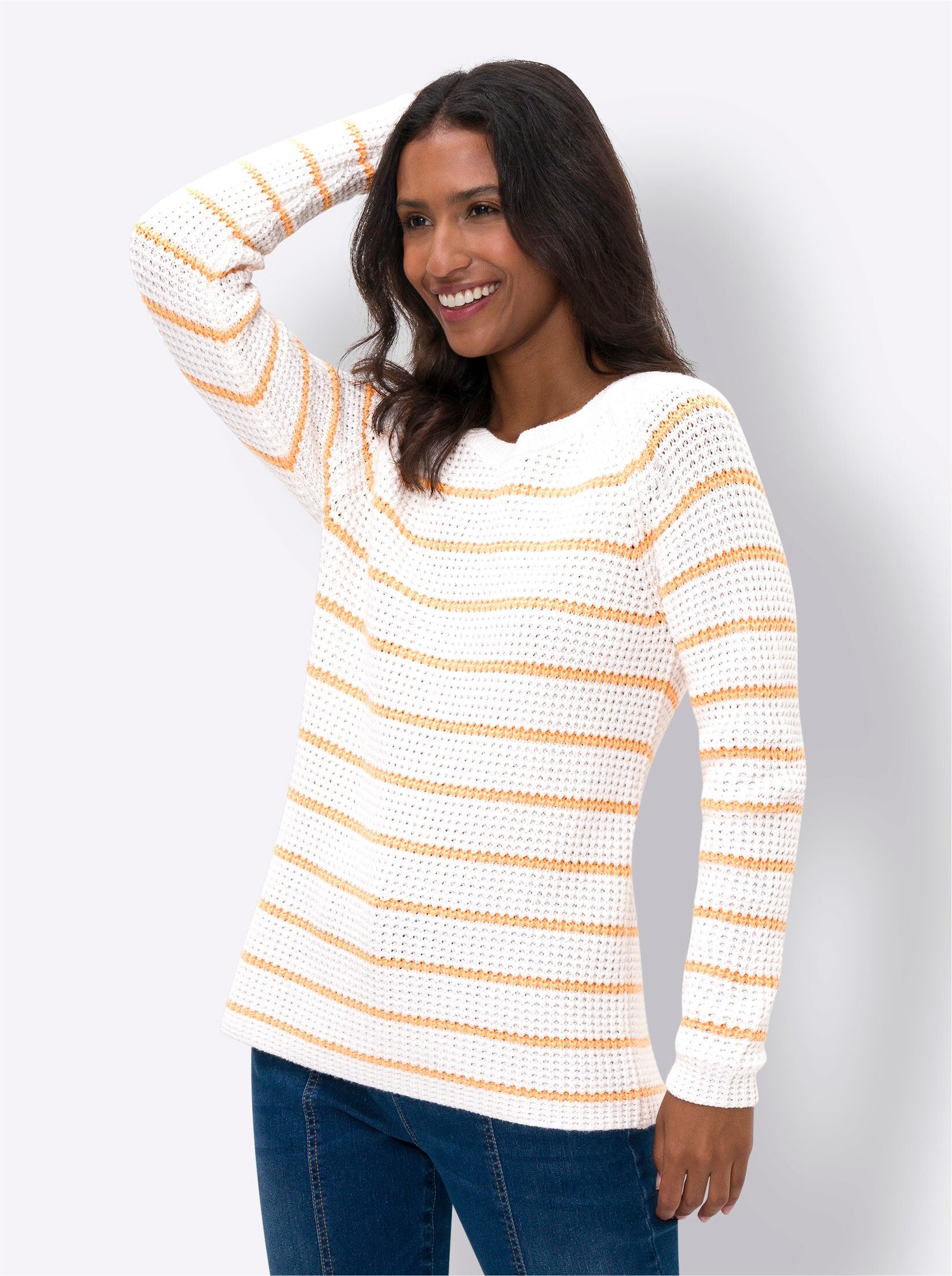 heine Strickpullover Rundhalspullover . günstig online kaufen