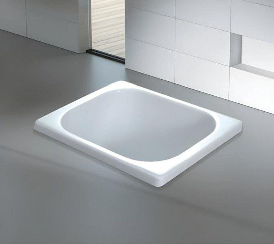 Xlmoebel Babybadewanne XLMOEBEL Babywanne aus robustem Acryl in klassischem Weiß, (Babybadewanne, 1-tlg), Made in Europa