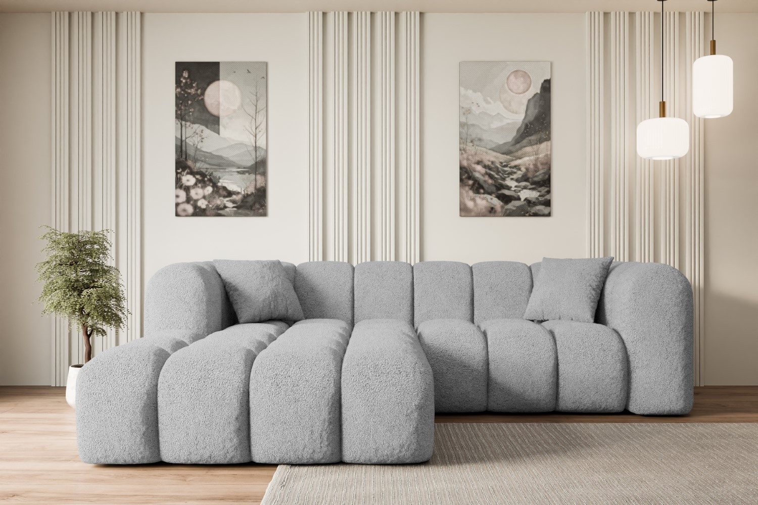 ALTDECOR Ecksofa OLEA-L1, Sofa Praktische Bequeme günstig online kaufen