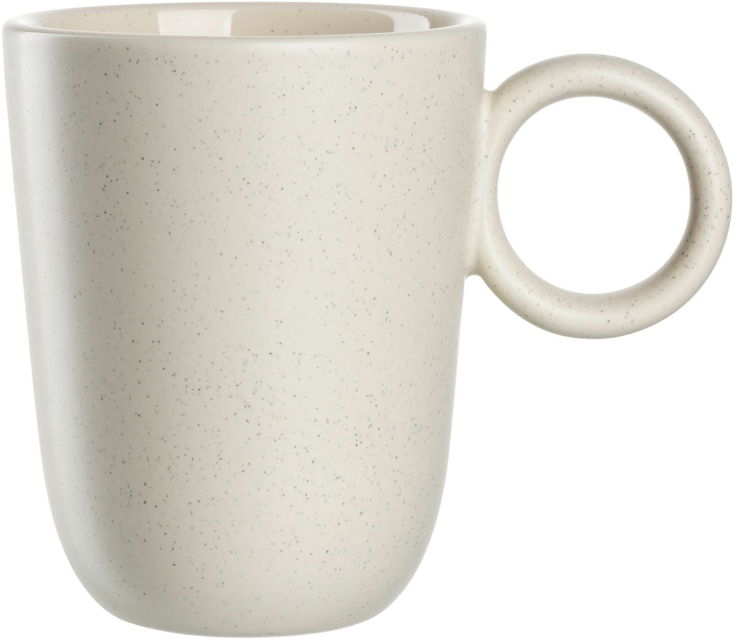 LEONARDO Tasse Keramiktasse, ROMA, 6er-Set, 6-tlg., Keramik, spülmaschinengeeignet