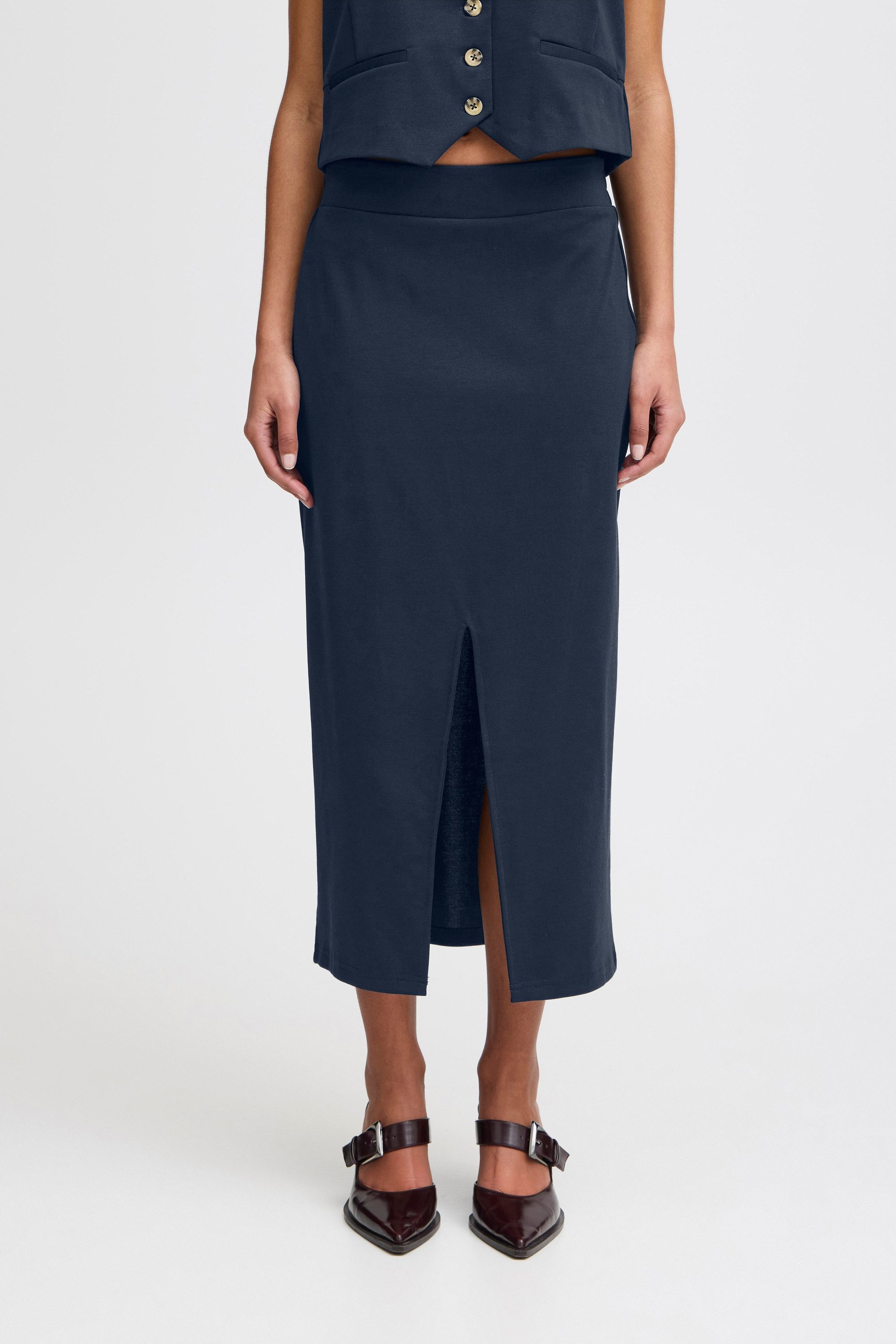 Ichi Strickrock Bleistiftrock