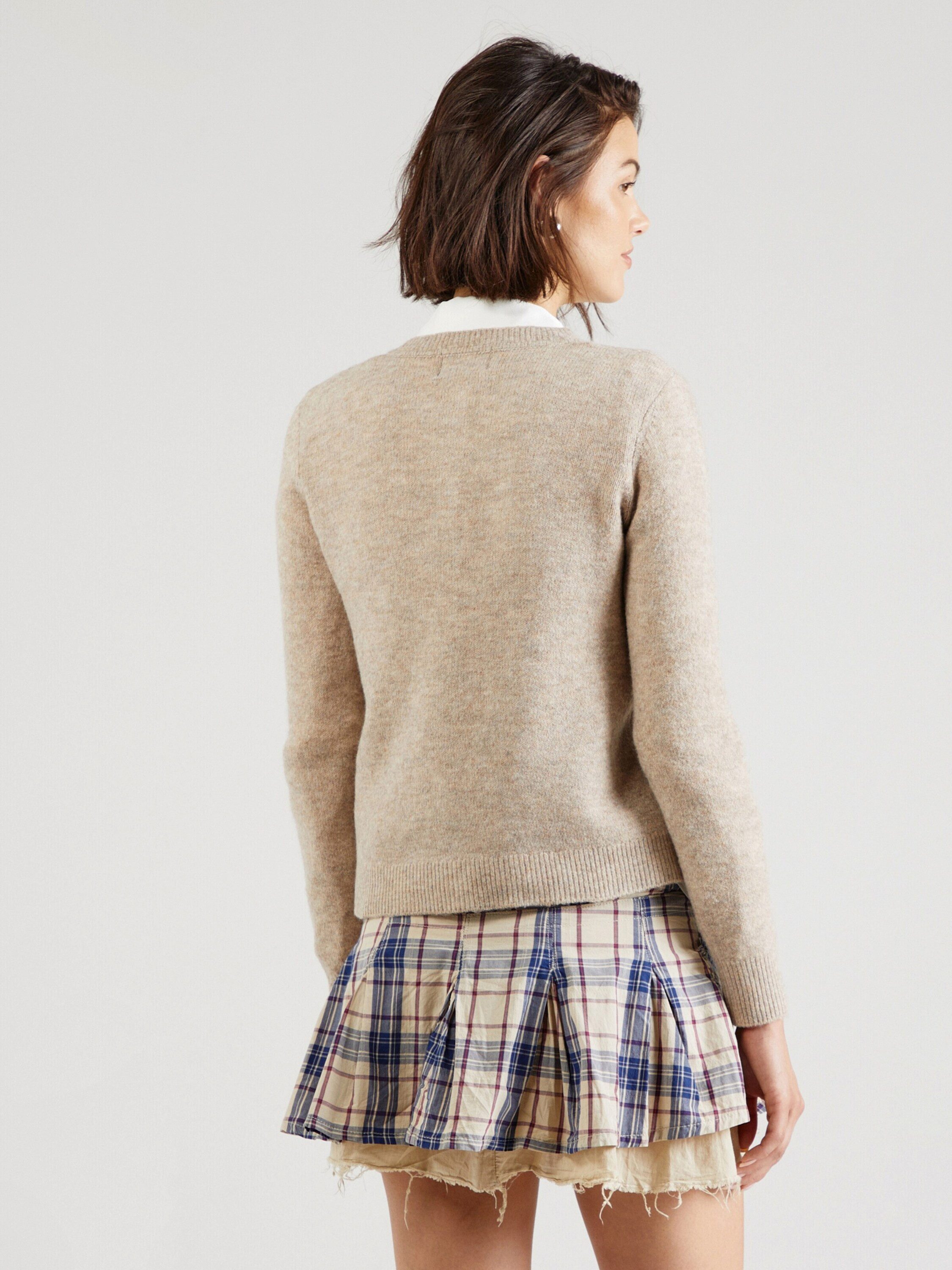 pieces Strickjacke (1-tlg) Plain/ohne Details günstig online kaufen