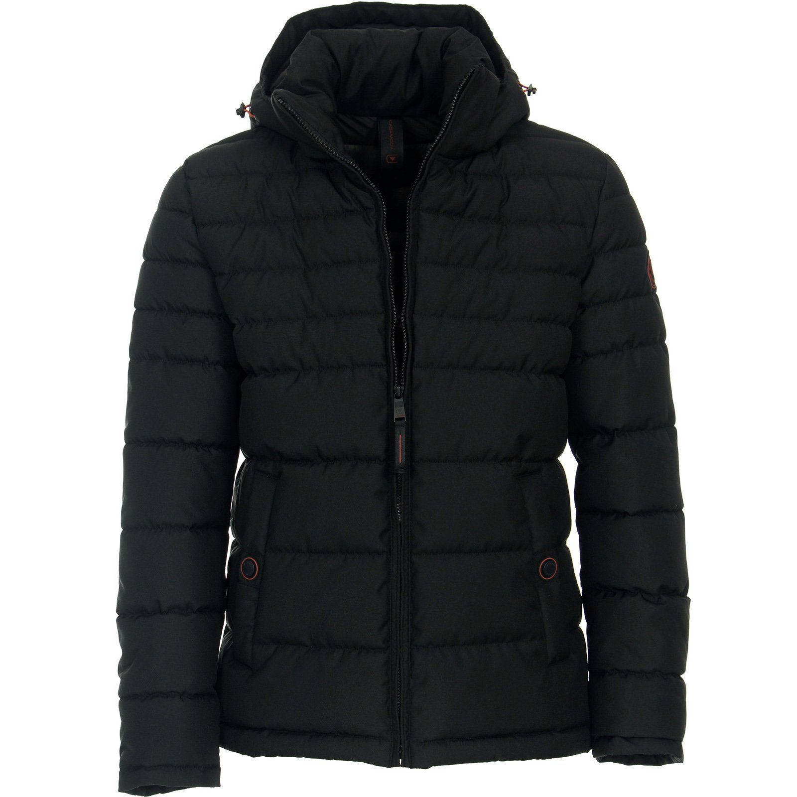 CASAMODA Winterjacke Große Größen Herren Winterjacke schwarz gesteppt CasaModa