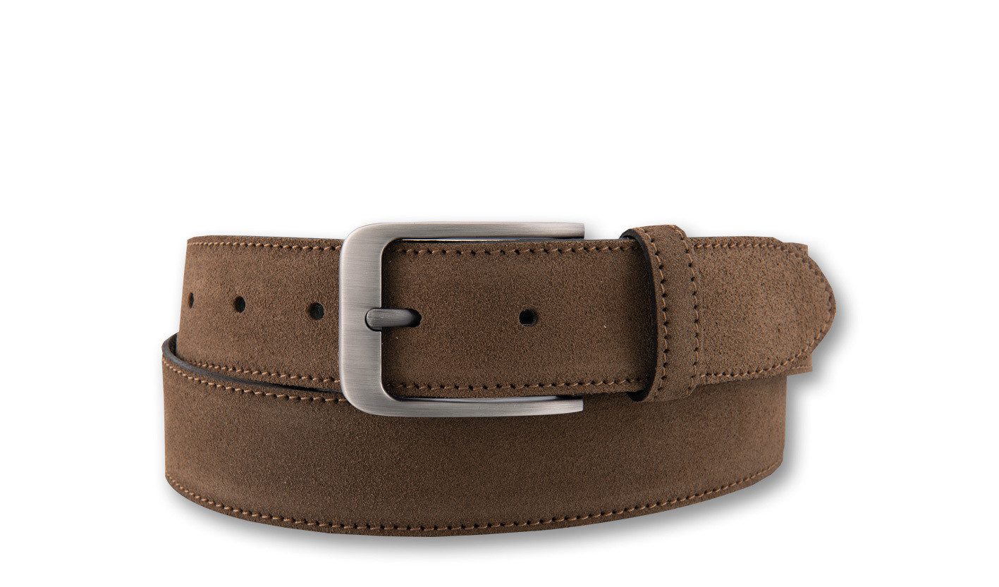 BERND GÖTZ Ledergürtel Ledergürtel aus hochwertigem Veloursleder mit dekora günstig online kaufen