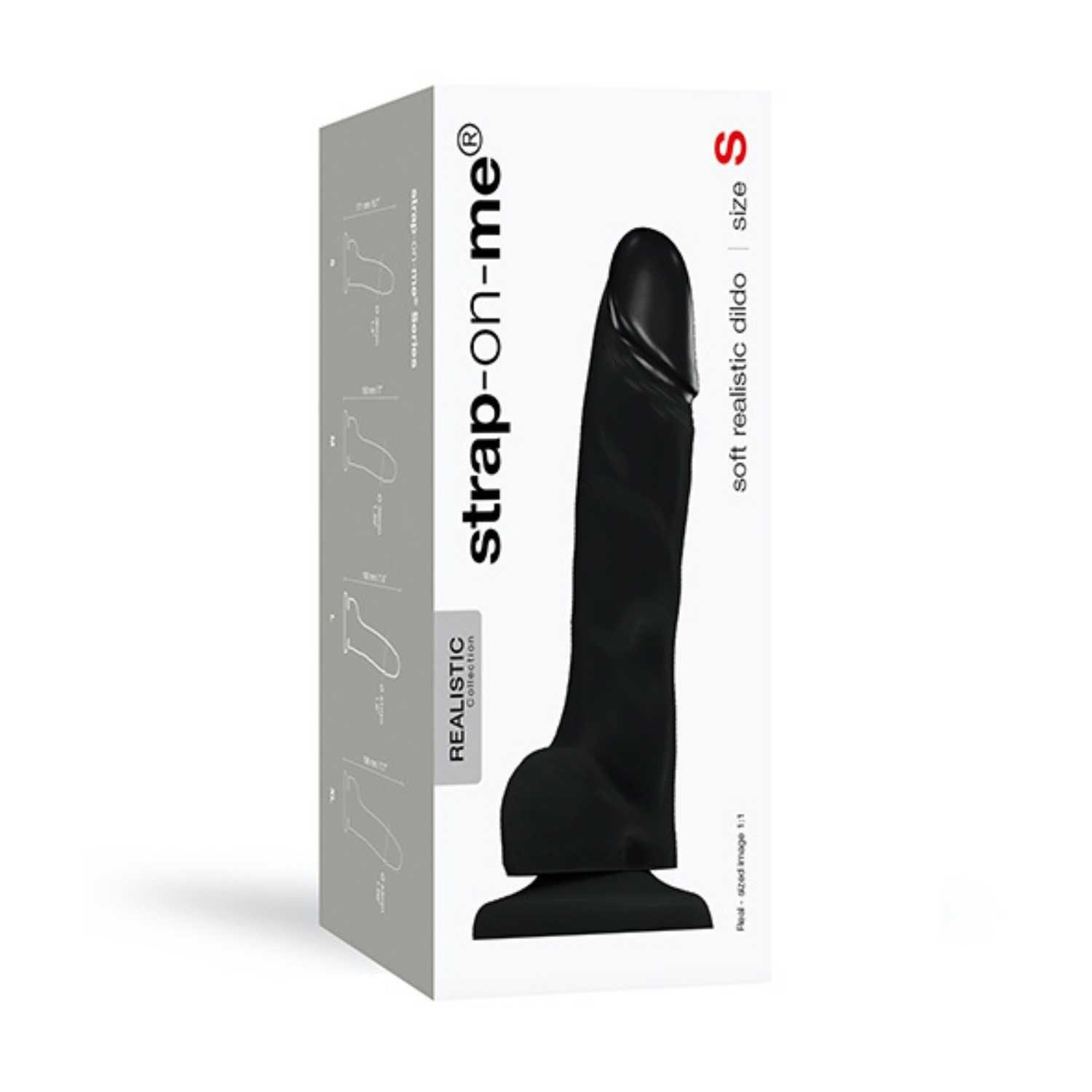 Soft strap-on-me® schwarz Strap-On-Me Dildo Strap-on-Dildo Realistic XL