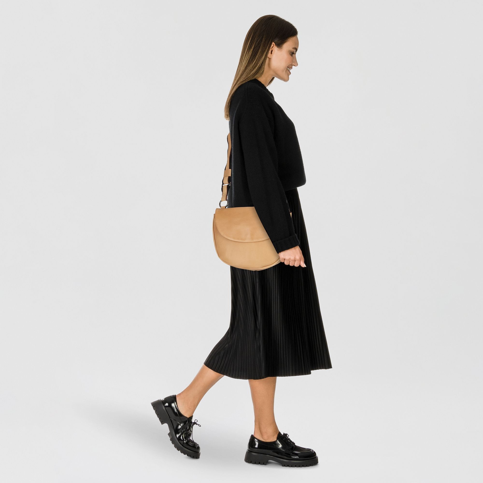 Harold's Schultertasche Caugio, Leder