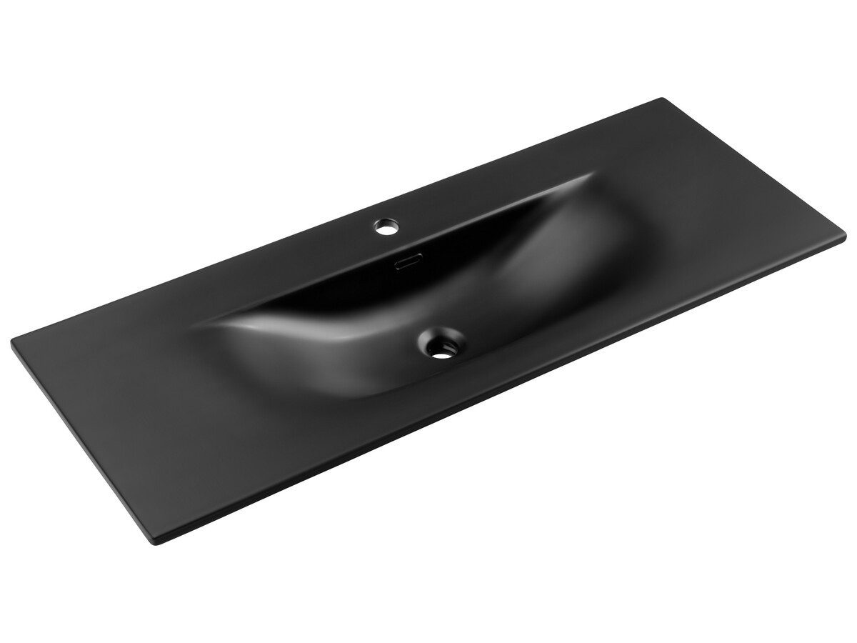 ROYAL24_MARKT Einbauwaschbecken - SKY BM317 - Single Раковины 121 cm Für Badezimmer (Einbauwaschbecken, 1-St., Premium - SKY), Luxus – Modern – Präzise.
