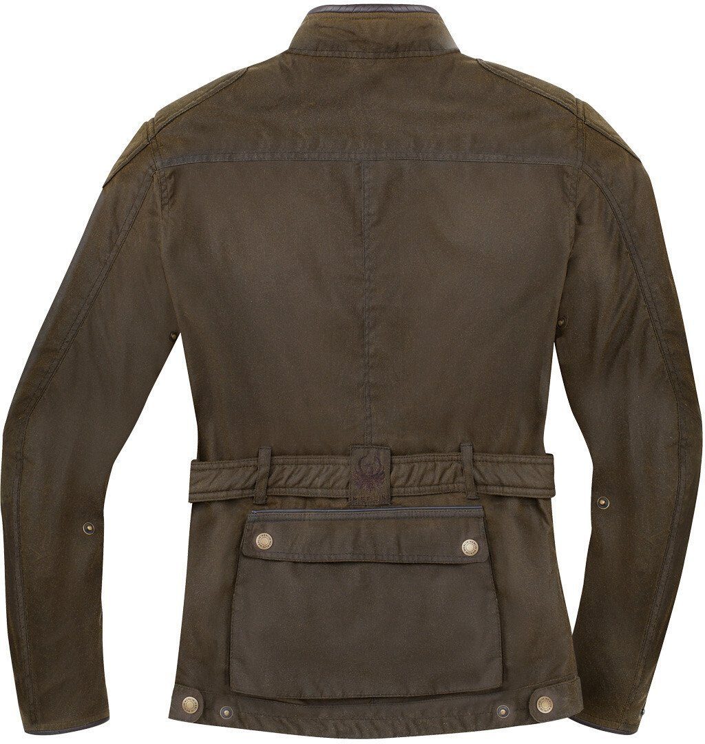 Wachsjacke Kurkbury Motorradjacke Motorrad Merlin Brown