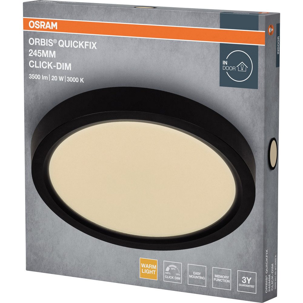 Osram Deckenleuchte OSRAM HOMELIGHTING 4099854604126 Deckenleuchte, LED-Deckenleuchte