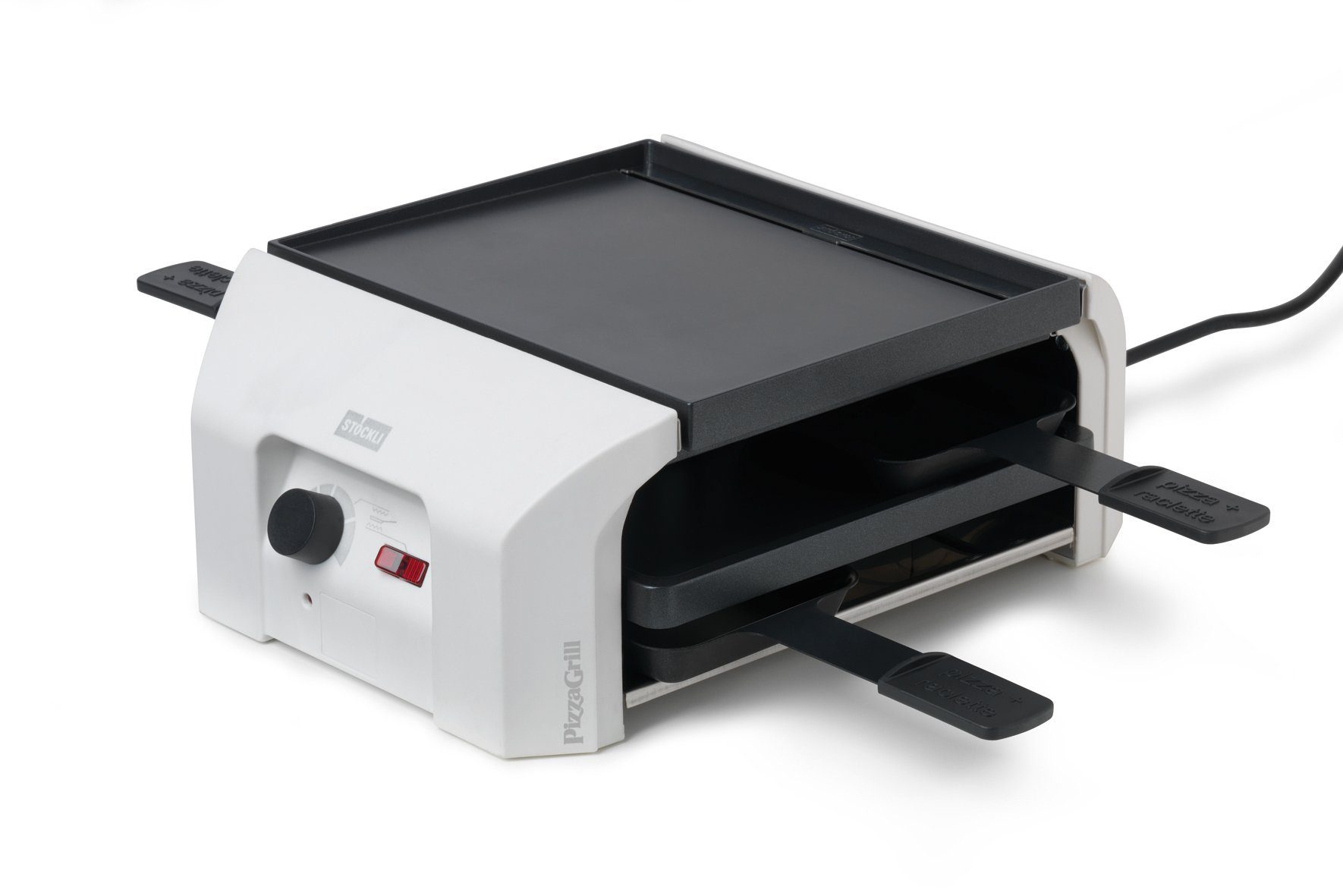 Stöckli Raclette Stöckli Raclette + Pizza Grill Four4 Erweiterungsgerät Weiss