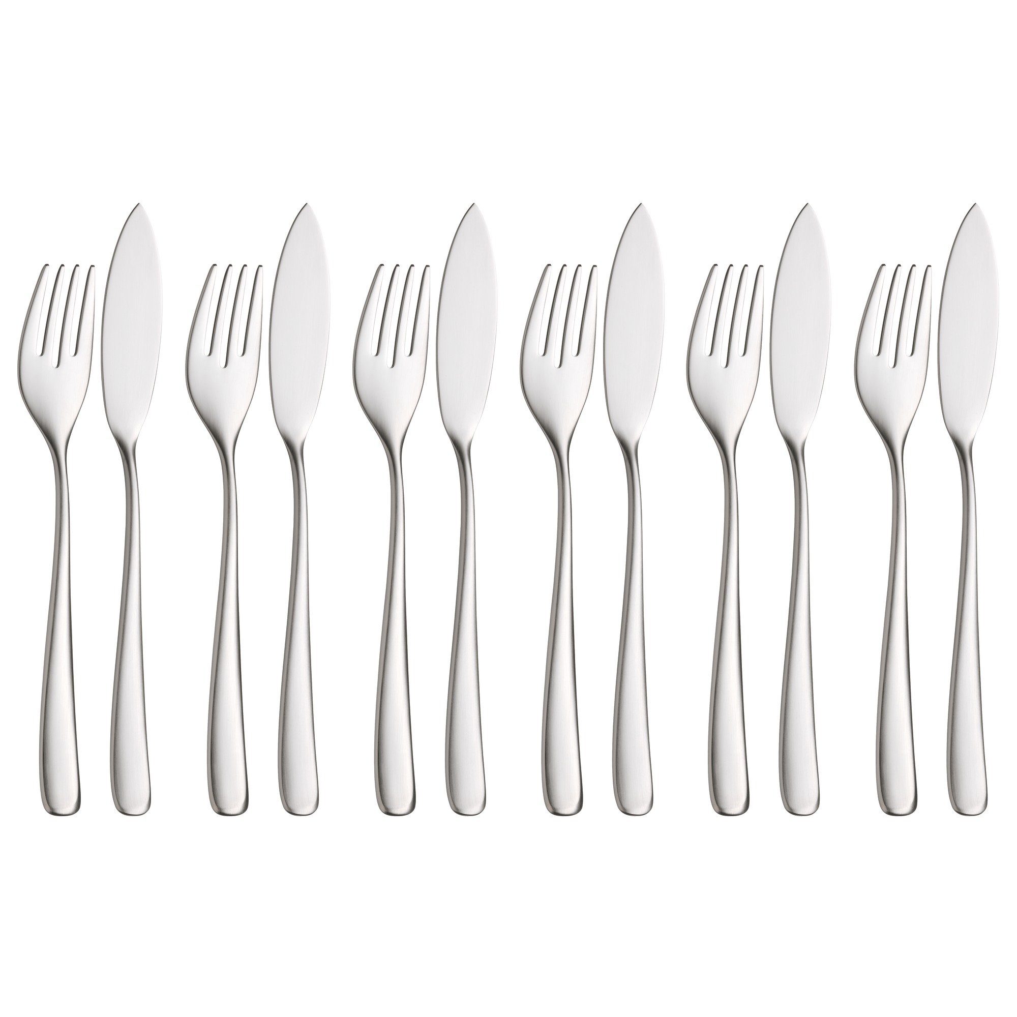 WMF Fischbesteck Vision (12-tlg), Cromargan protect, Vision