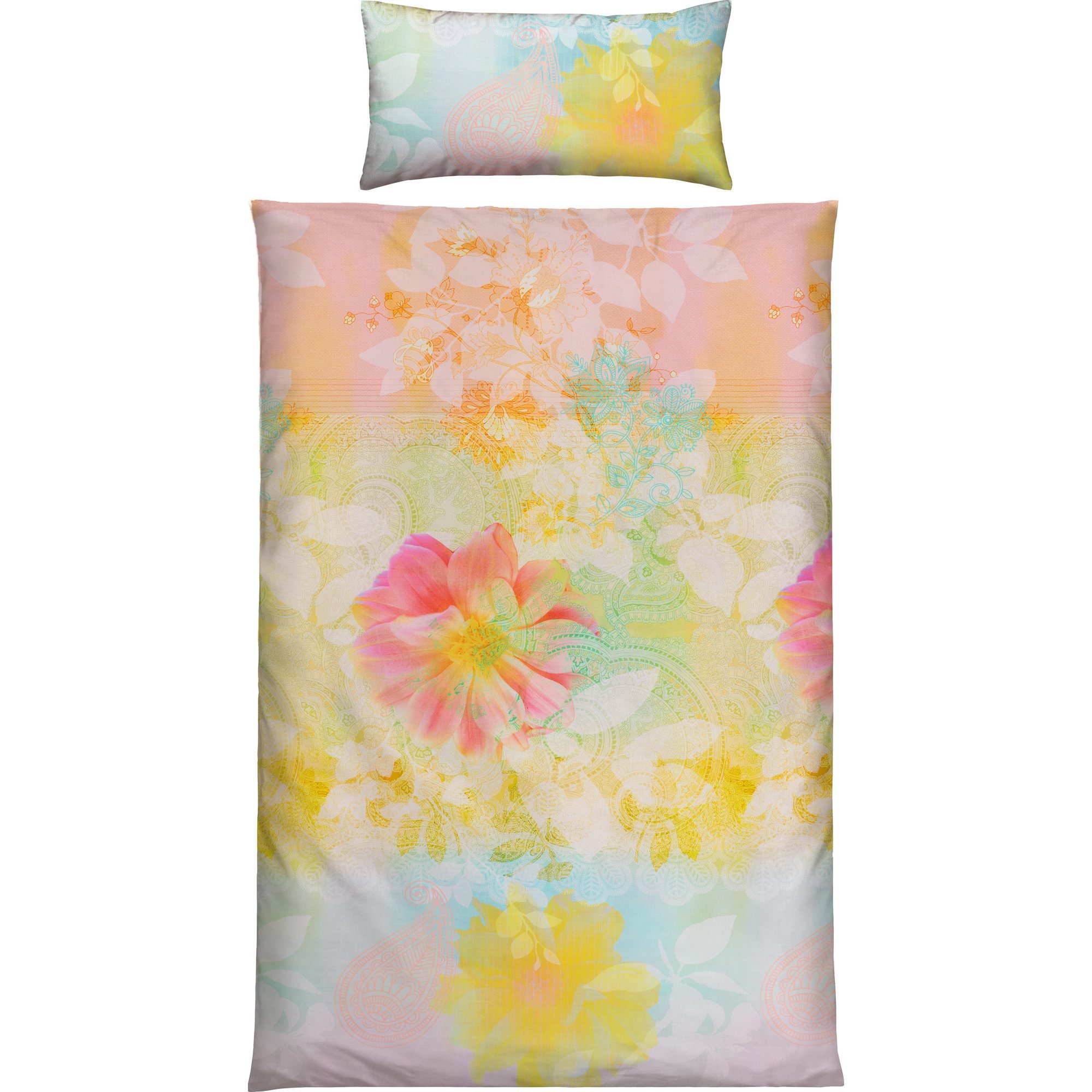 Erwin Müller Bettwäsche Bettwäsche, Mako-Satin, Paisley günstig online kaufen