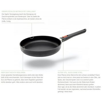 WOLL MADE IN GERMANY Bratpfanne ECO Lite Gusspfannen & Wok, Induktion, Aluminium (1-tlg), aus 100 % recyceltem Aluminium, Induktionsgeeignet