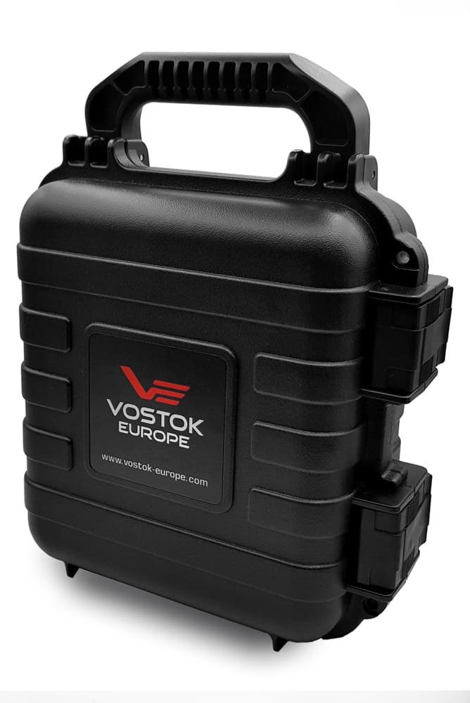 Vostok Europe Automatikuhr Energia Rocket 575A716-B – Blaues Zifferblatt, Edelstahlarmband, 48 mm, 30 ATM