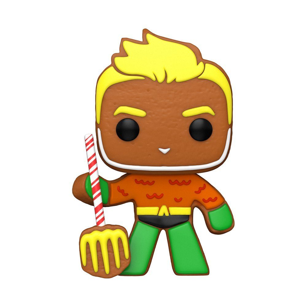 Funko Actionfigur Funko POP! Gingerbread DC Aquaman - #445 Heroes: Holiday