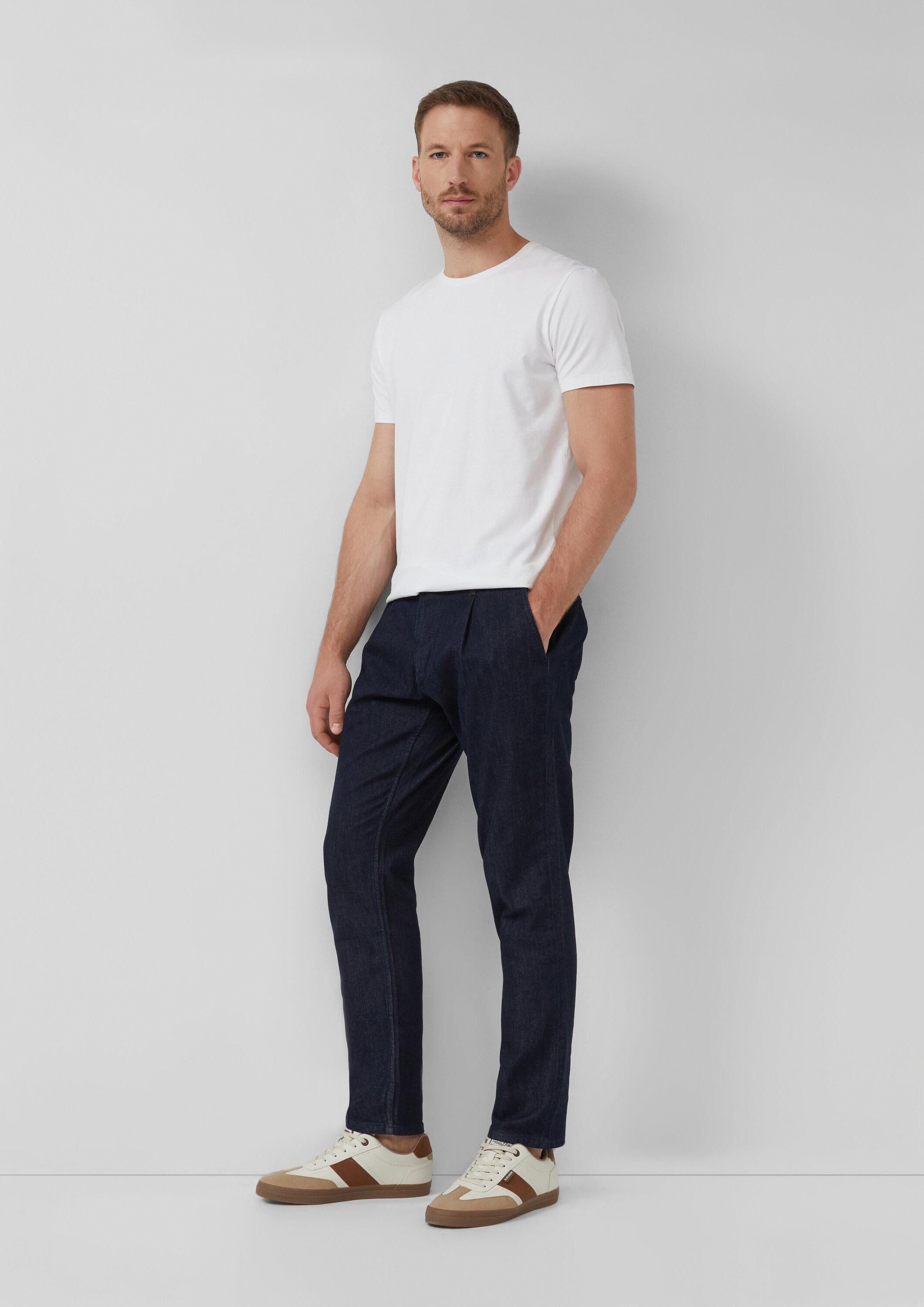 s.Oliver Regular-fit-Jeans Jeans-Hose Chinohose aus Denim günstig online kaufen