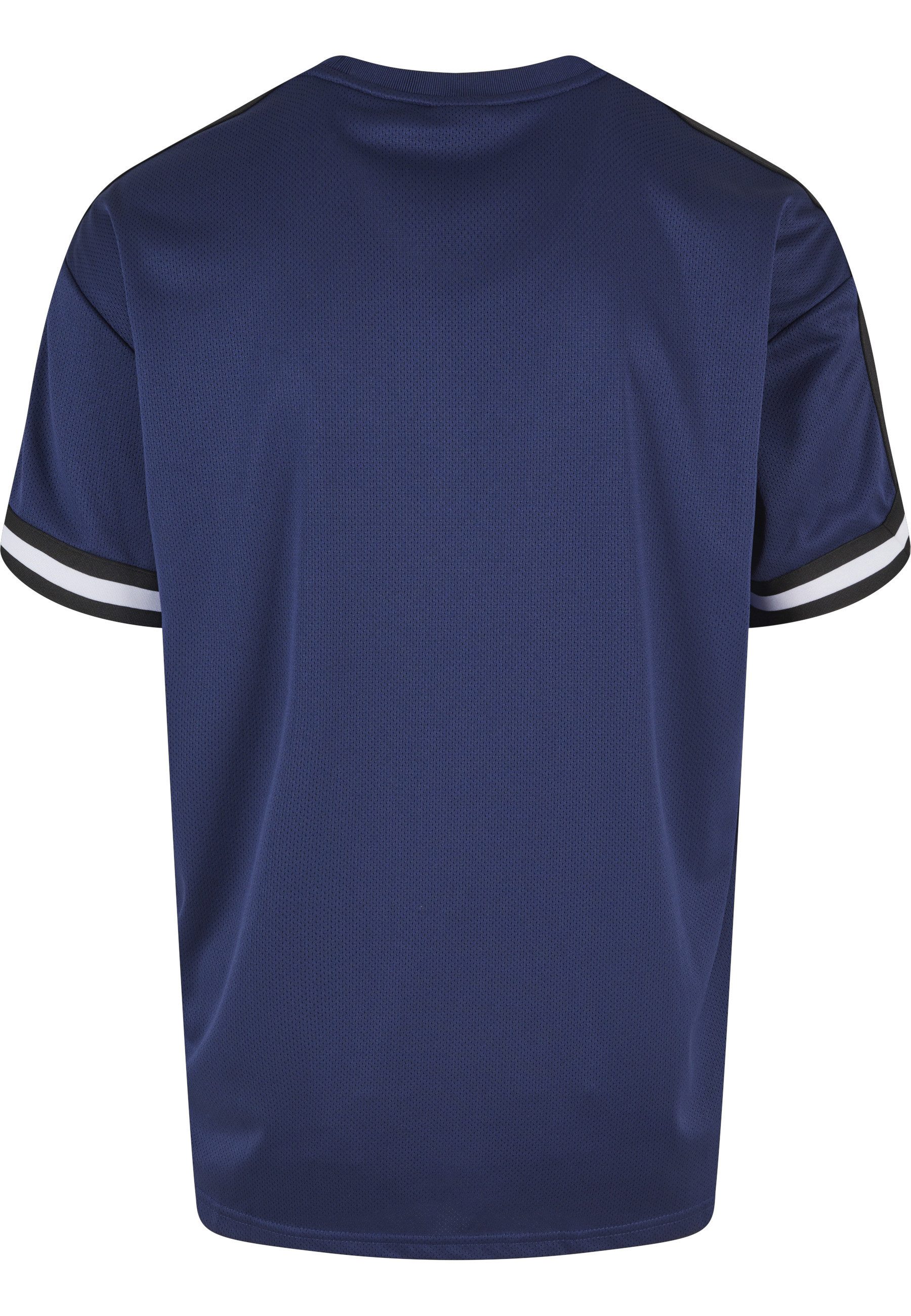 URBAN CLASSICS Netzshirt Urban Classics Herren Oversized Stripes Mesh Tee (1-tlg)