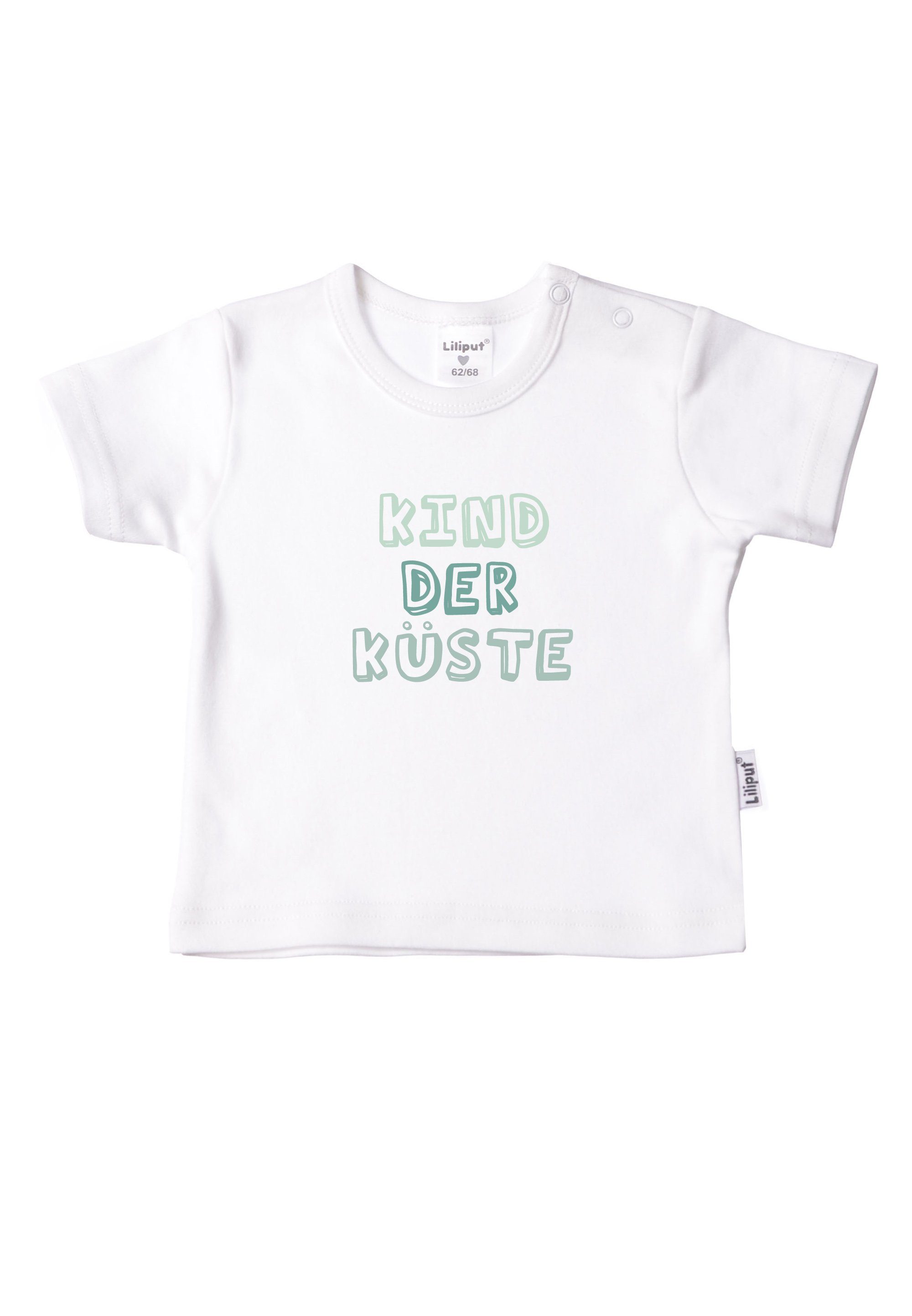 T-Shirt Küste trendigem Statement-Print mit Liliput Kind der
