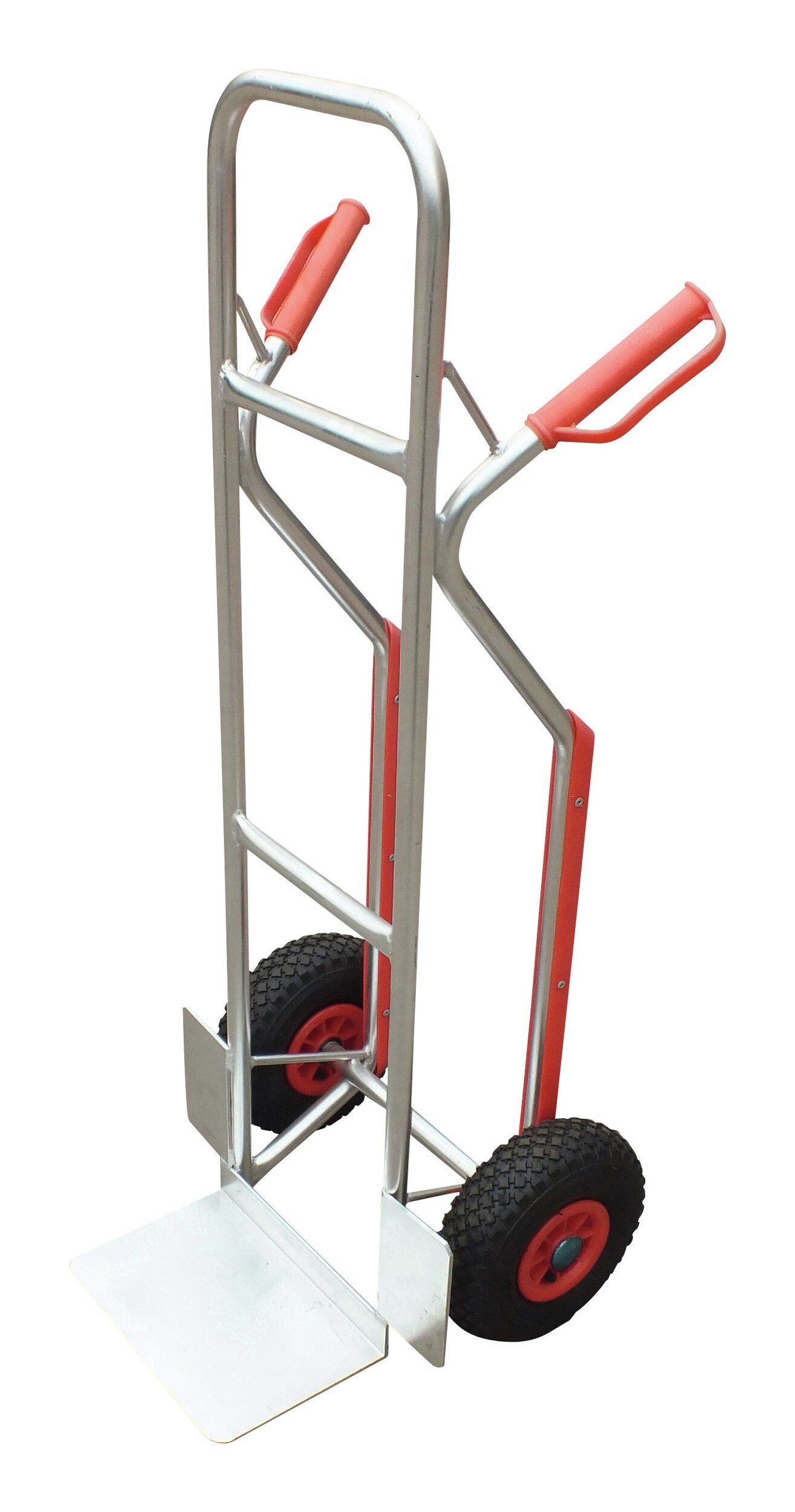 Transportkarren, Aluminium 150 kg 305 x 200 mm, Luftbereifung
