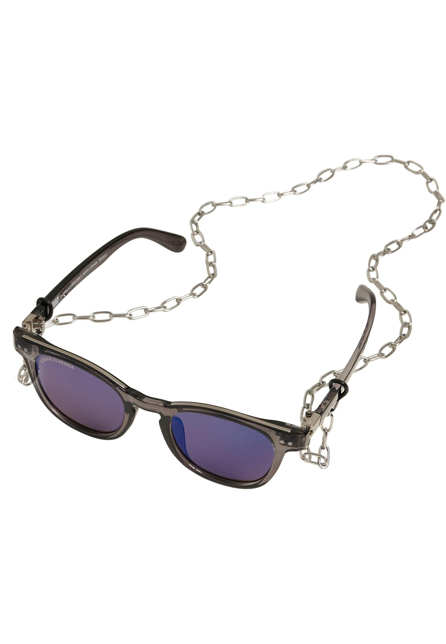 grey/silver/silver with URBAN CLASSICS Unisex chain Italy Sonnenbrille Sunglasses