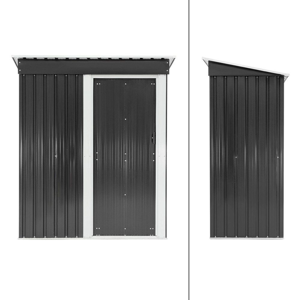 ML-DESIGN Gartenhaus Metall Gartenhaus mit Pultdach, günstig online kaufen
