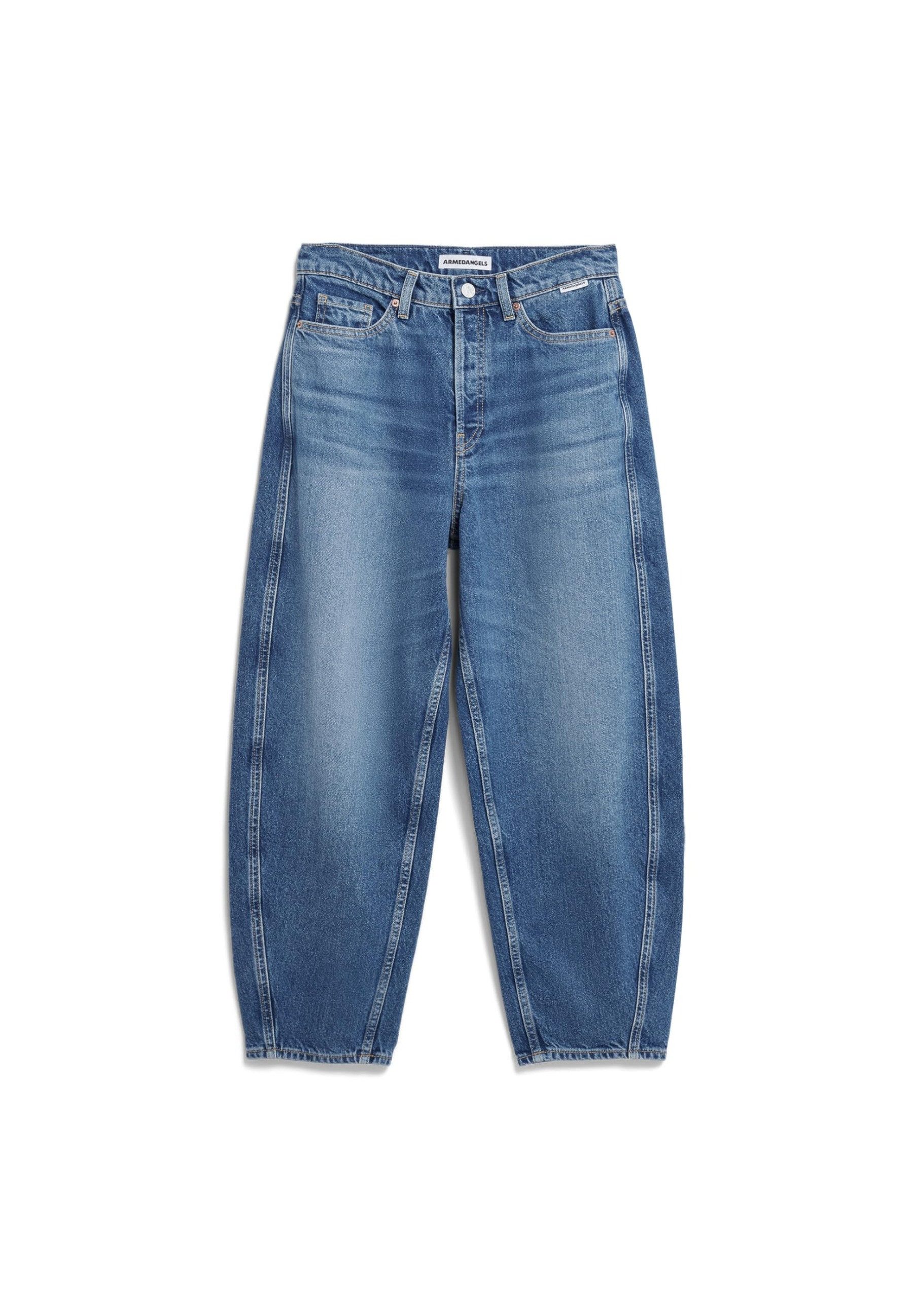 Boyfriend-Jeans BAARLY BARREL Barrel Jeans recycelte Baumwolle