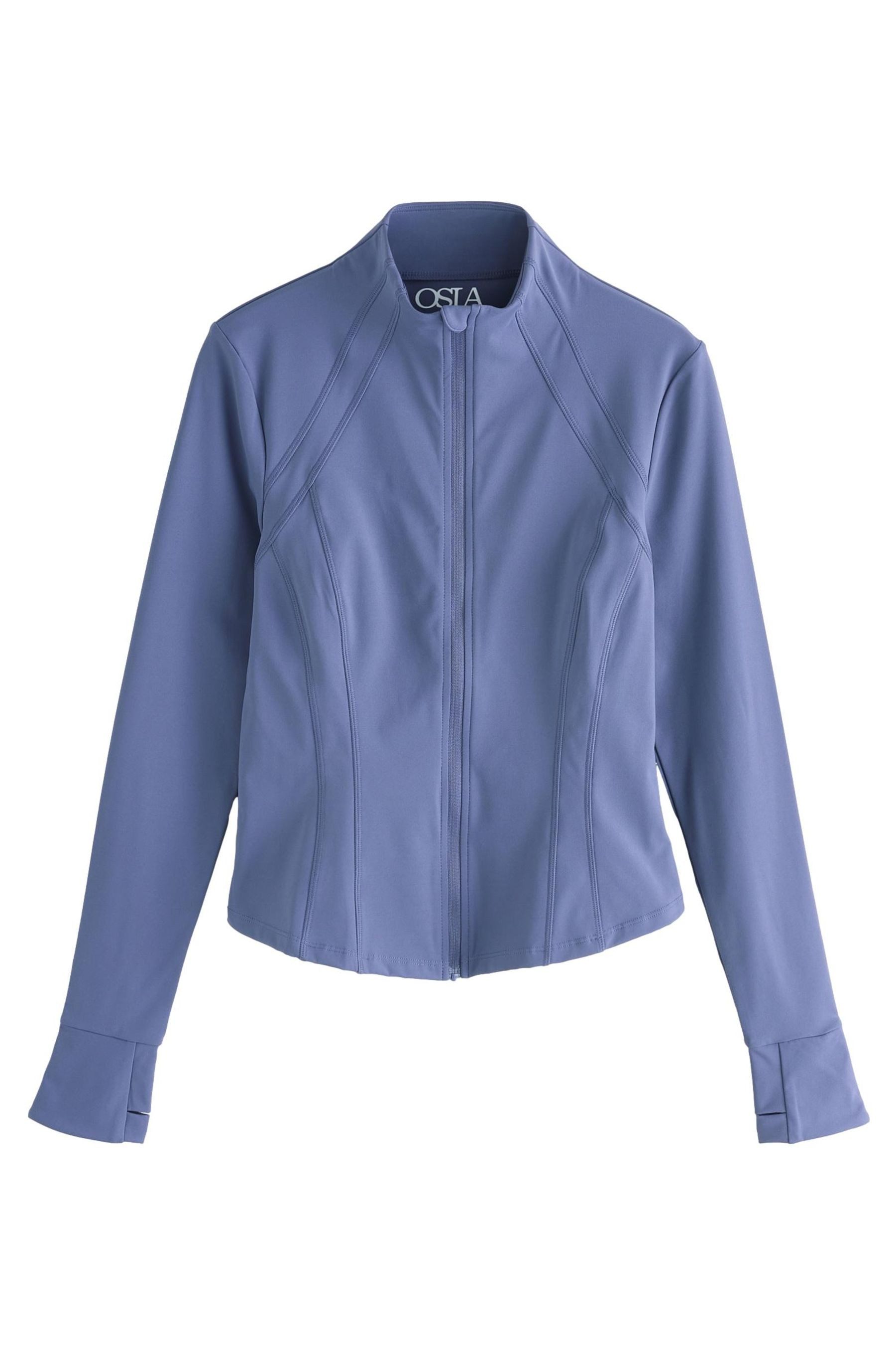 Osia Funktionsjacke OSIA taillierte Jacke mit Reißverschluss (1-St)