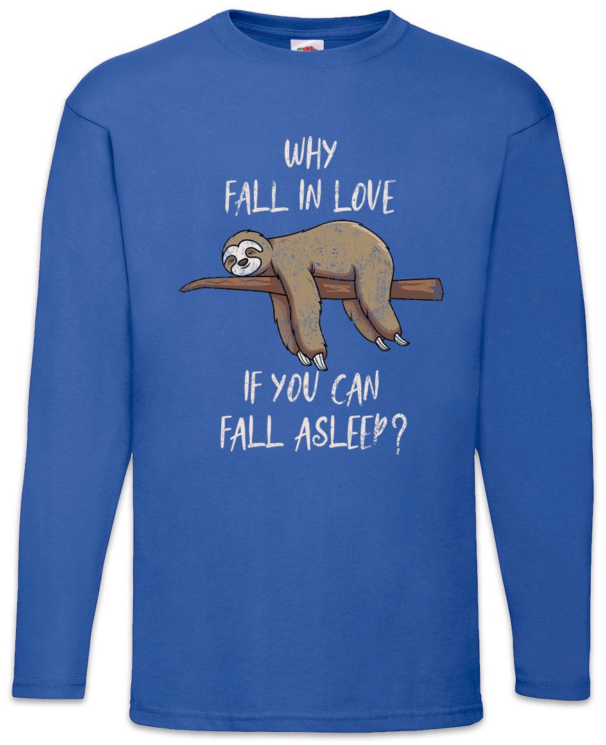 Langarmshirt Sloth Love Asleep Langarm T-Shirt Hakuna Matata Faultier Sloth