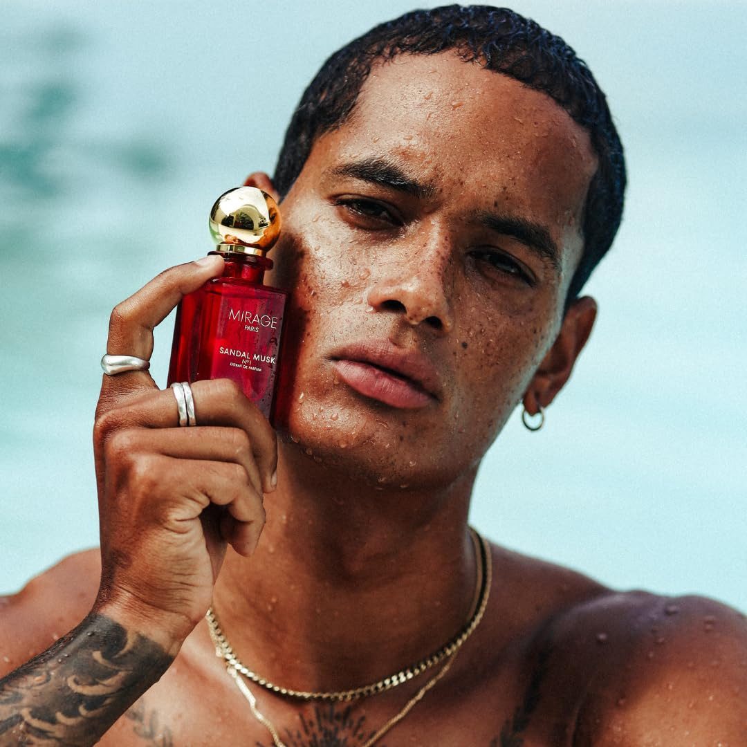 Mirage Extrait Parfum Mirage Paris Sandal Musk No.1 – Extrait de Parfum 50ml, Intensive Duftkomposition für besondere Anlässe