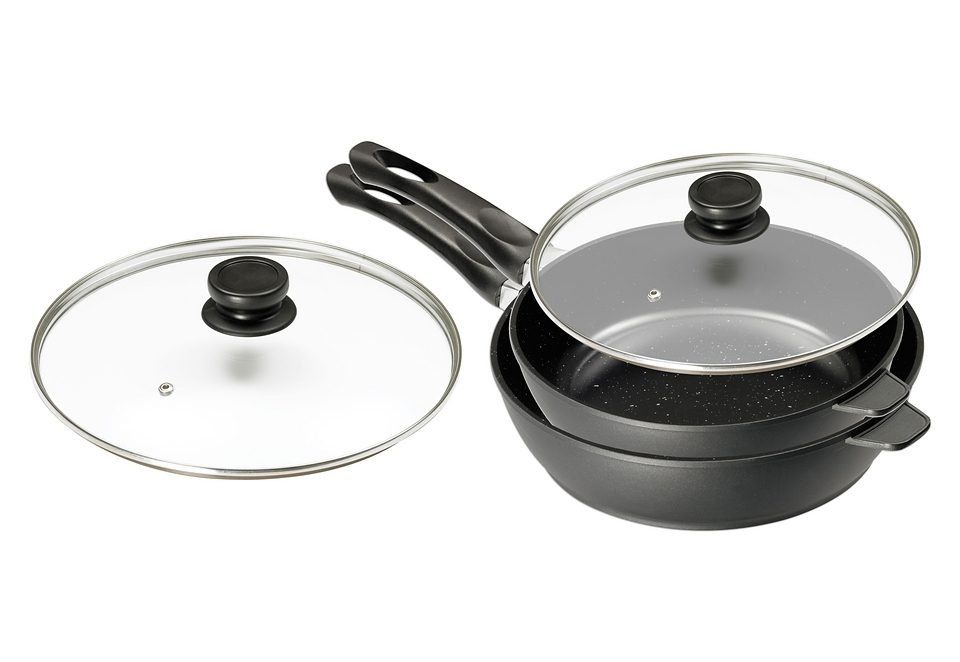 KING Pfannen-Set, Aluminiumguss (Set, 2-tlg), Induktion