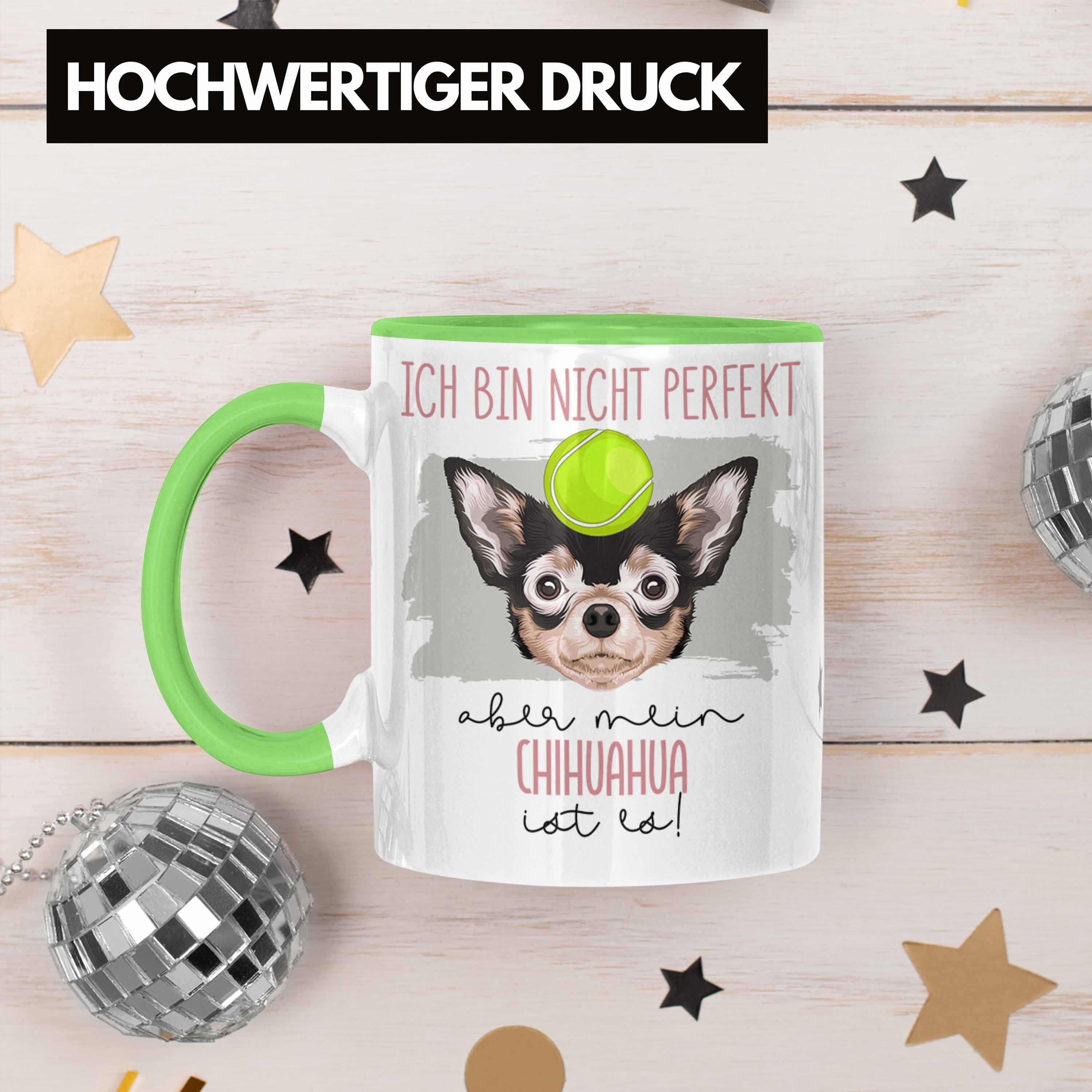 Tasse Besitze Geschenkidee Spruch Trendation Besitzer Tasse Chihuahua Lustiger Grün Geschenk