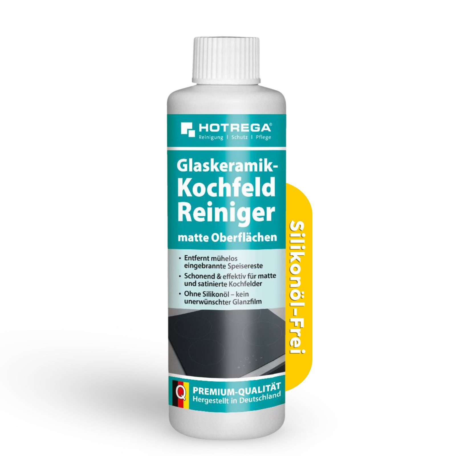 HOTREGA® Glaskeramik Kochfeld Reiniger Matt Herdreiniger 250 ml Küchenreiniger