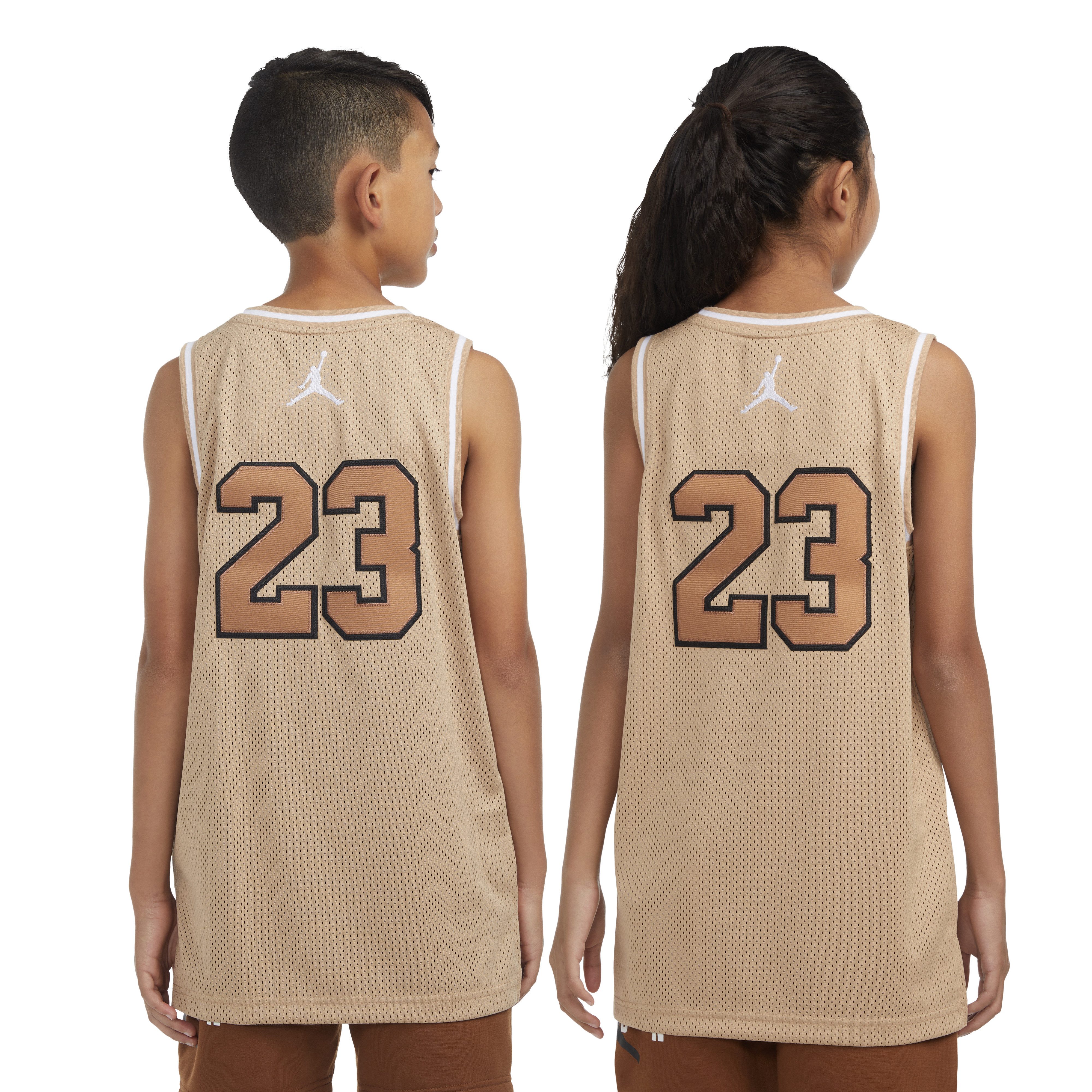 Jordan Tanktop JDN JORDAN 23 JERSEY für Jungs für Kinder und Jugendliche, mit Mesh-Gewebe, atmungsaktiv