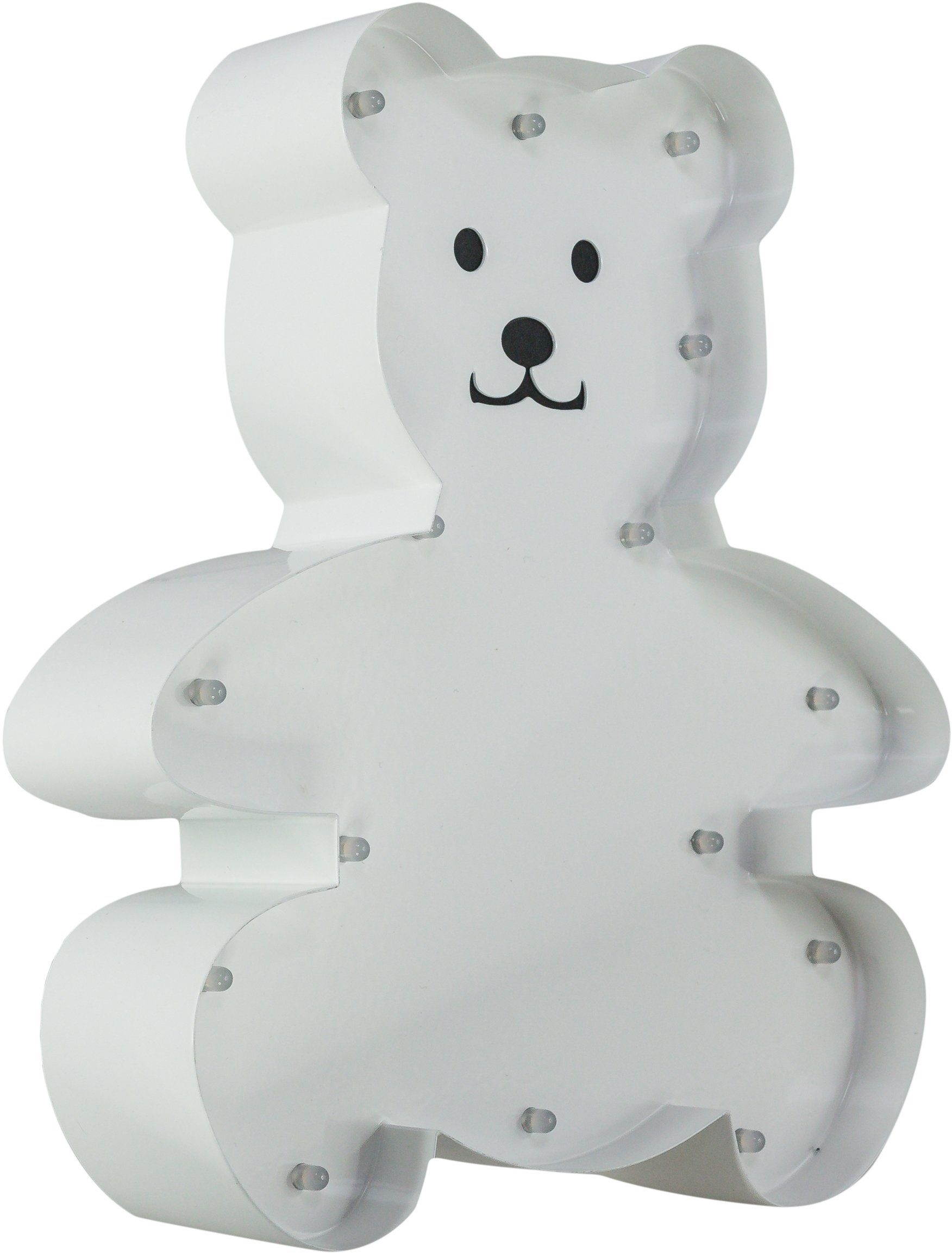 MARQUEE LIGHTS LED Dekolicht Teddy, LED fest integriert, Warmweiß, Wandlamp günstig online kaufen
