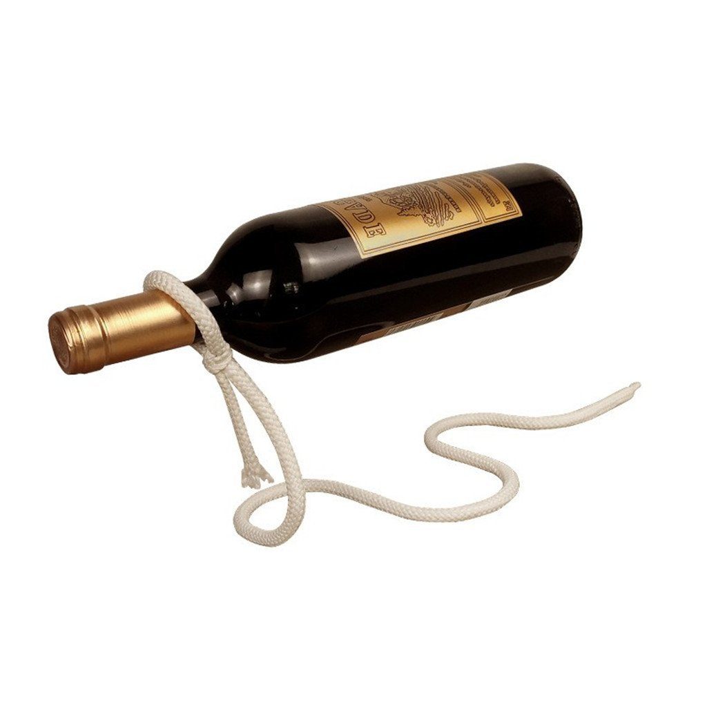 XDeer Flaschenhalter Weinflaschenhalter Flaschendeko,Deko Halter,Flaschenständer, Weinständer,schwebender Flasche Wein,Coolste Geschenk