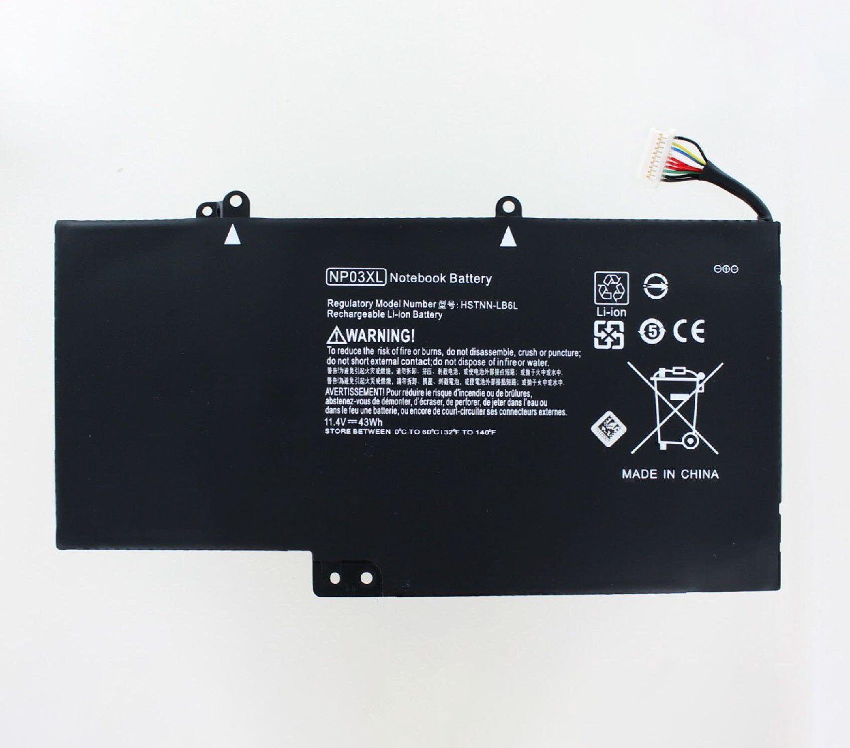 MobiloTec Akku kompatibel mit HP Envy 15-U202NF (M0C71EA) Akku Akku 3750 mAh (1 St)