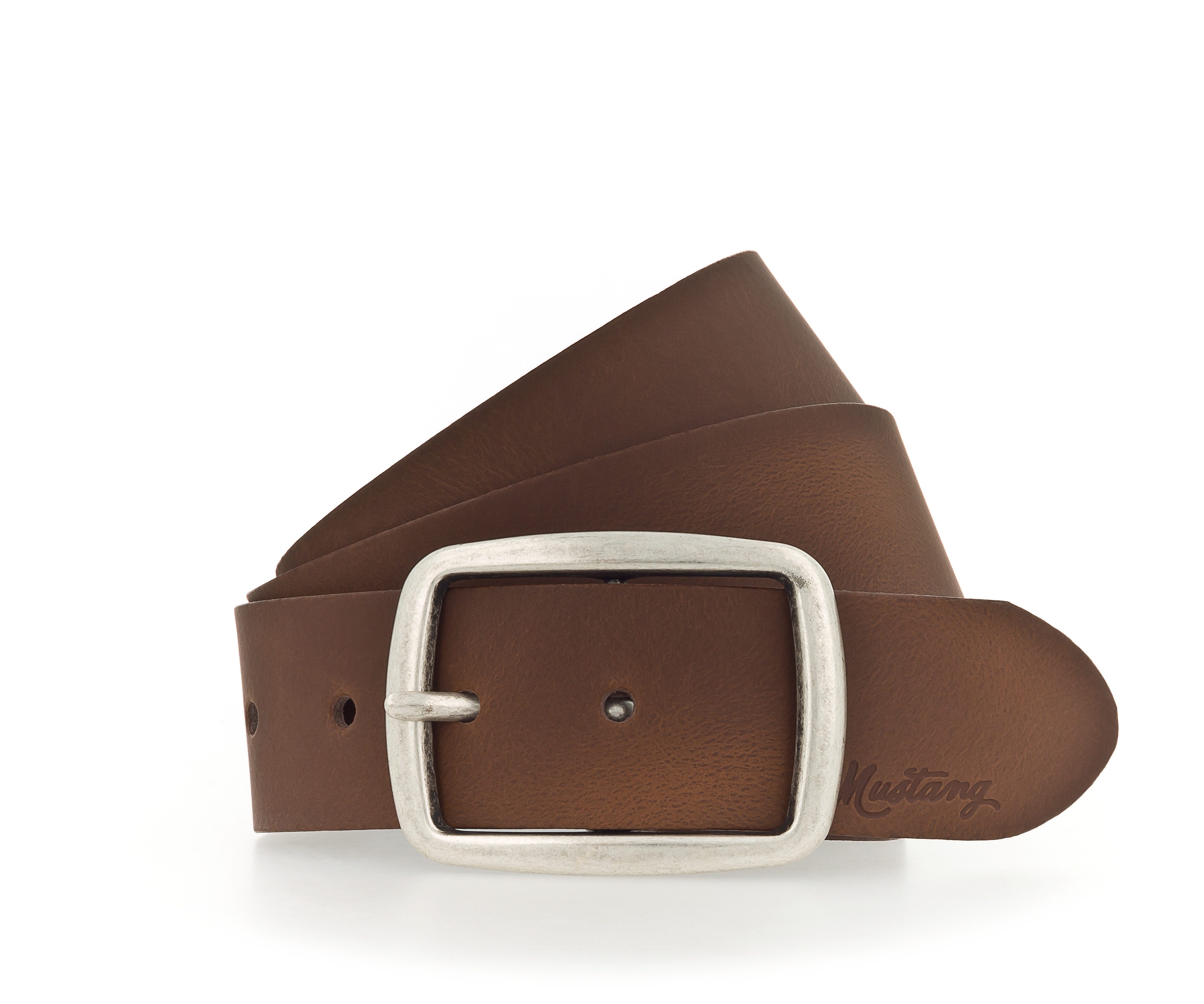 MUSTANG Ledergürtel Pull-Up-Leder mit Vintagecharakter, 4 günstig online kaufen