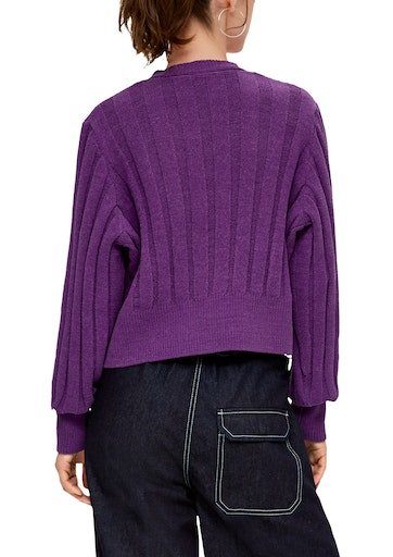 QS ohne Strickjacke lilac/pink Verschluss