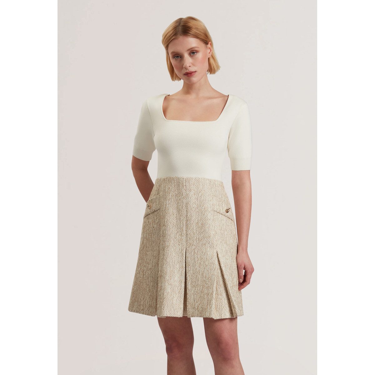 Ted Baker Sommerkleid VULPAD Damen (1-tlg) Bekleidung, Outfit, Dress, Robe, Sommerkleid