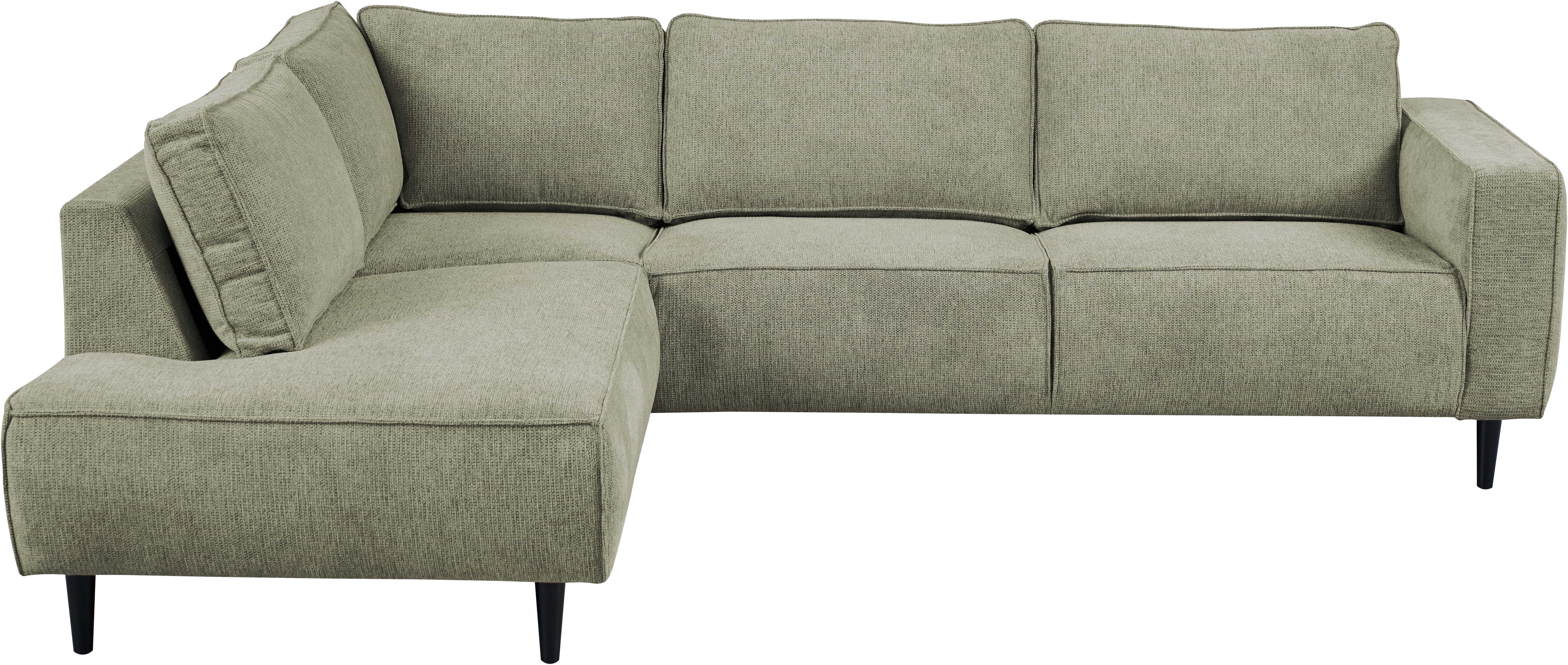 Places of Style Ecksofa "Fumone, Lederoptik oder Soft-Touch Chenille", Brei günstig online kaufen
