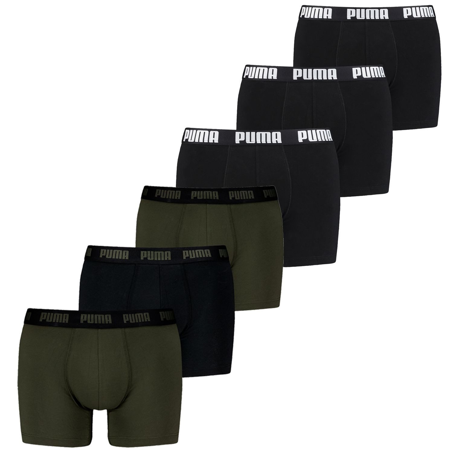 PUMA BODYWEAR Boxershorts Everyday Comfort Cotton Stretch (6-St., Mehrpack) günstig online kaufen