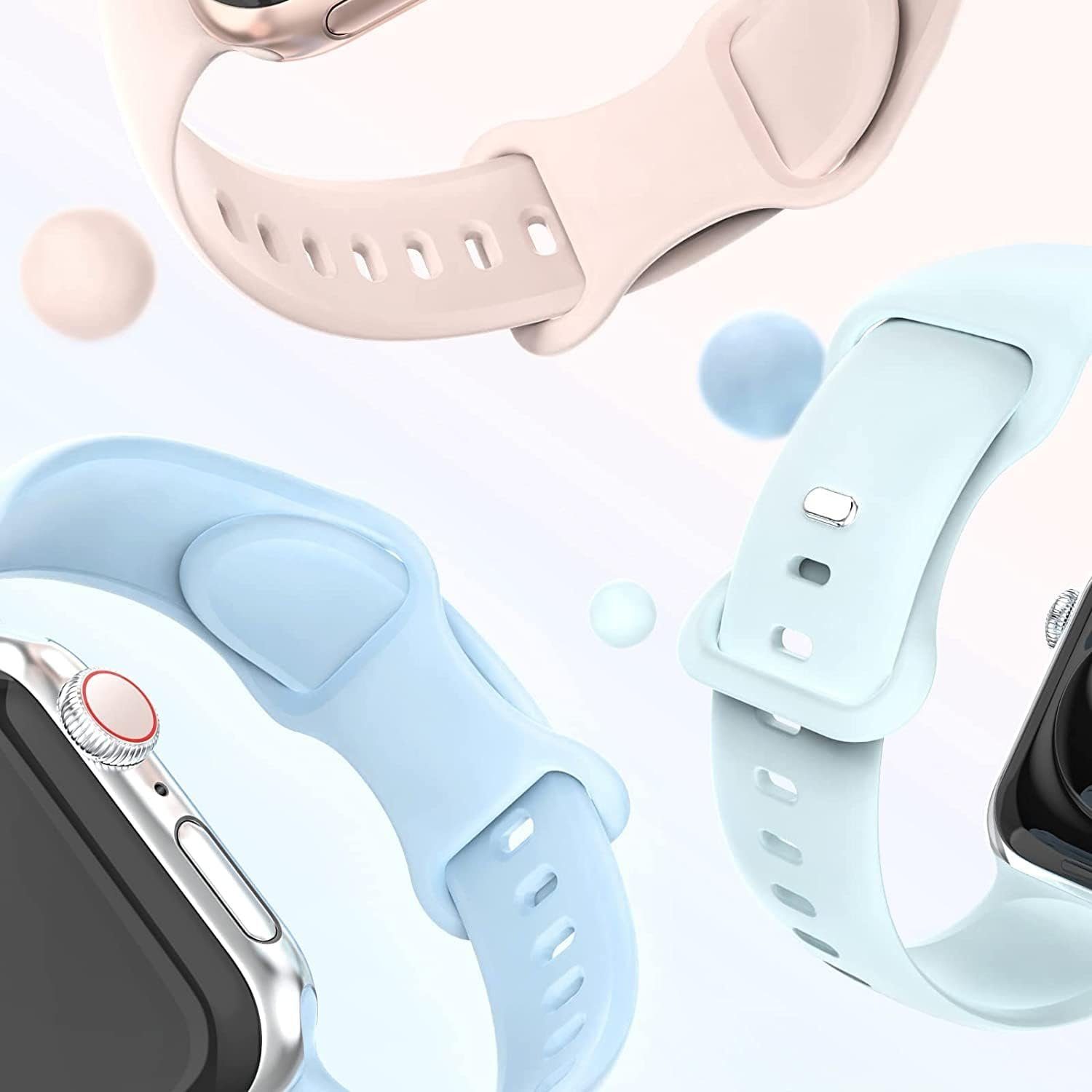Kompatibel Armband Ersatzbänder mit Watch 5 Apple Armband Smartwatch-Armband GelldG Stück