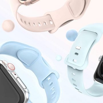 GelldG Smartwatch-Armband Ersatzbänder 5 Stück Armband Kompatibel mit Apple Watch Armband, passend für die Apple Watch