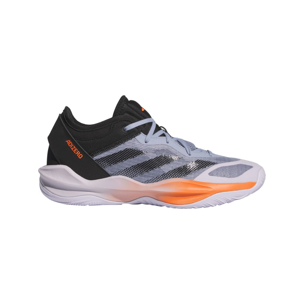 adidas Performance Hallen-Indoorschuhe Adizero Select 2.0 (Basketball) silber/orange Badmintonschuh