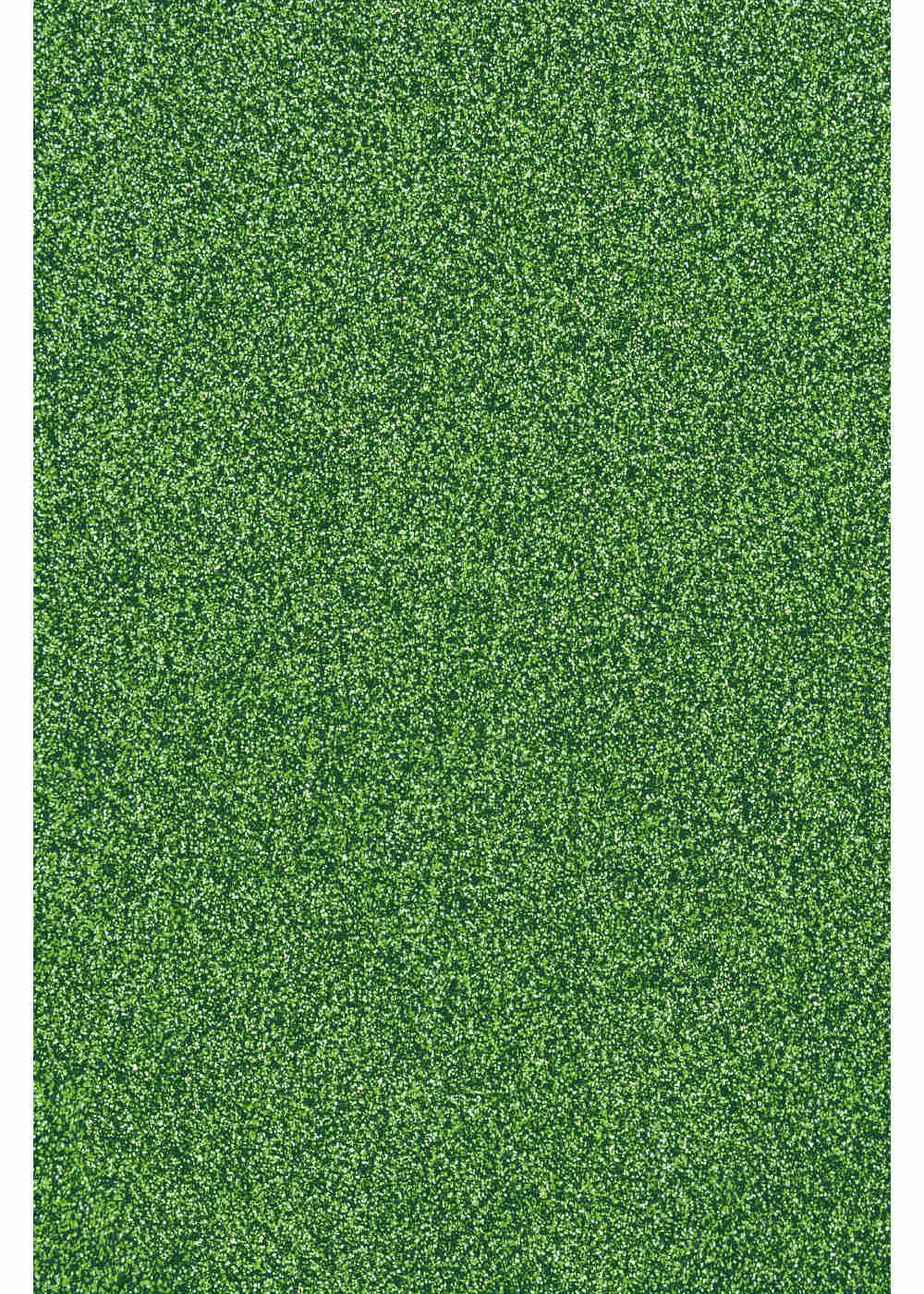 Hilltop Transparentpapier Glitzer Transferfolie/Textilfolie zum Aufbügeln, perfekt zum Plottern Light Green
