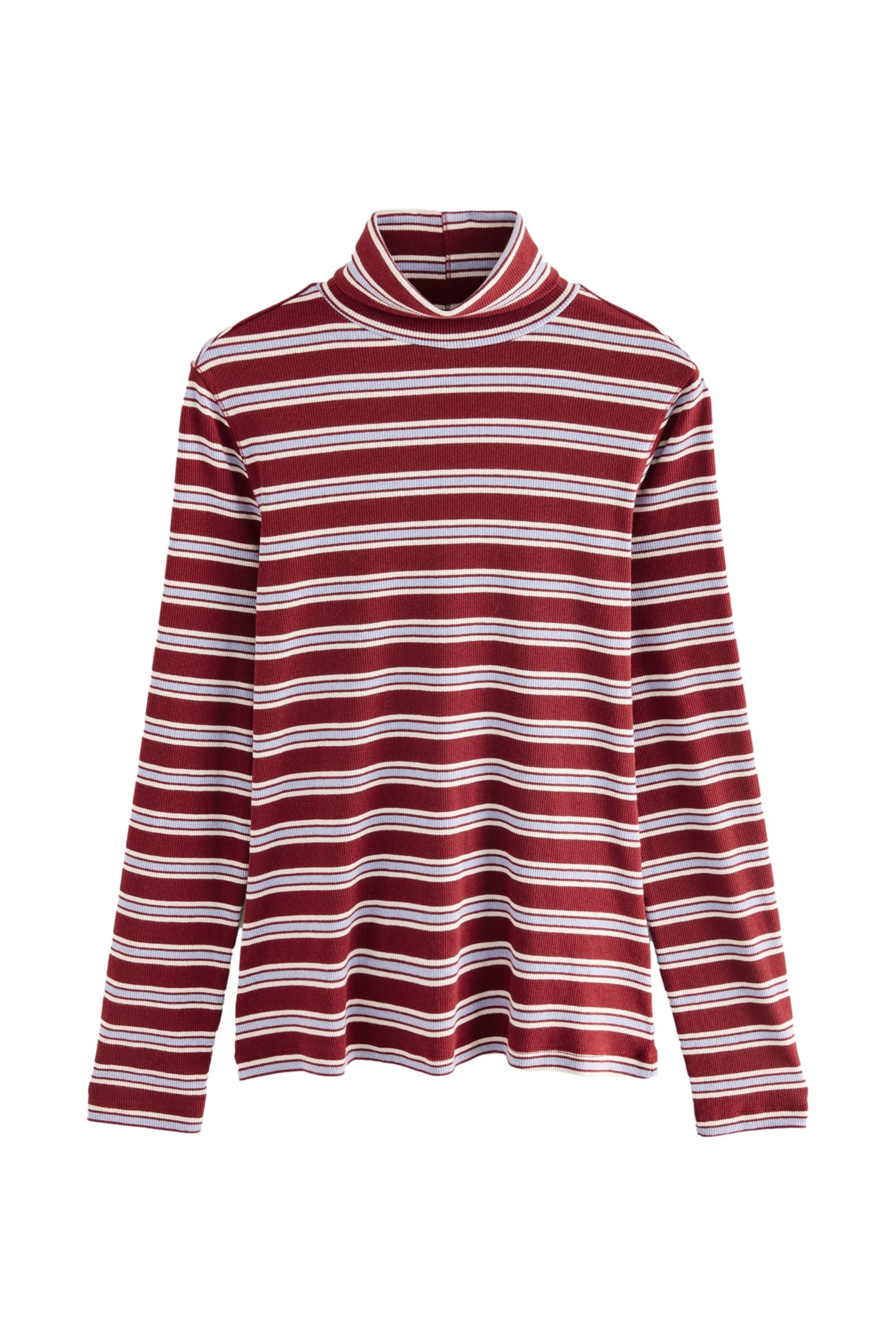 Next Rollkragenshirt Langärmeliges Rippstrickoberteil mit Rollkragen günstig online kaufen