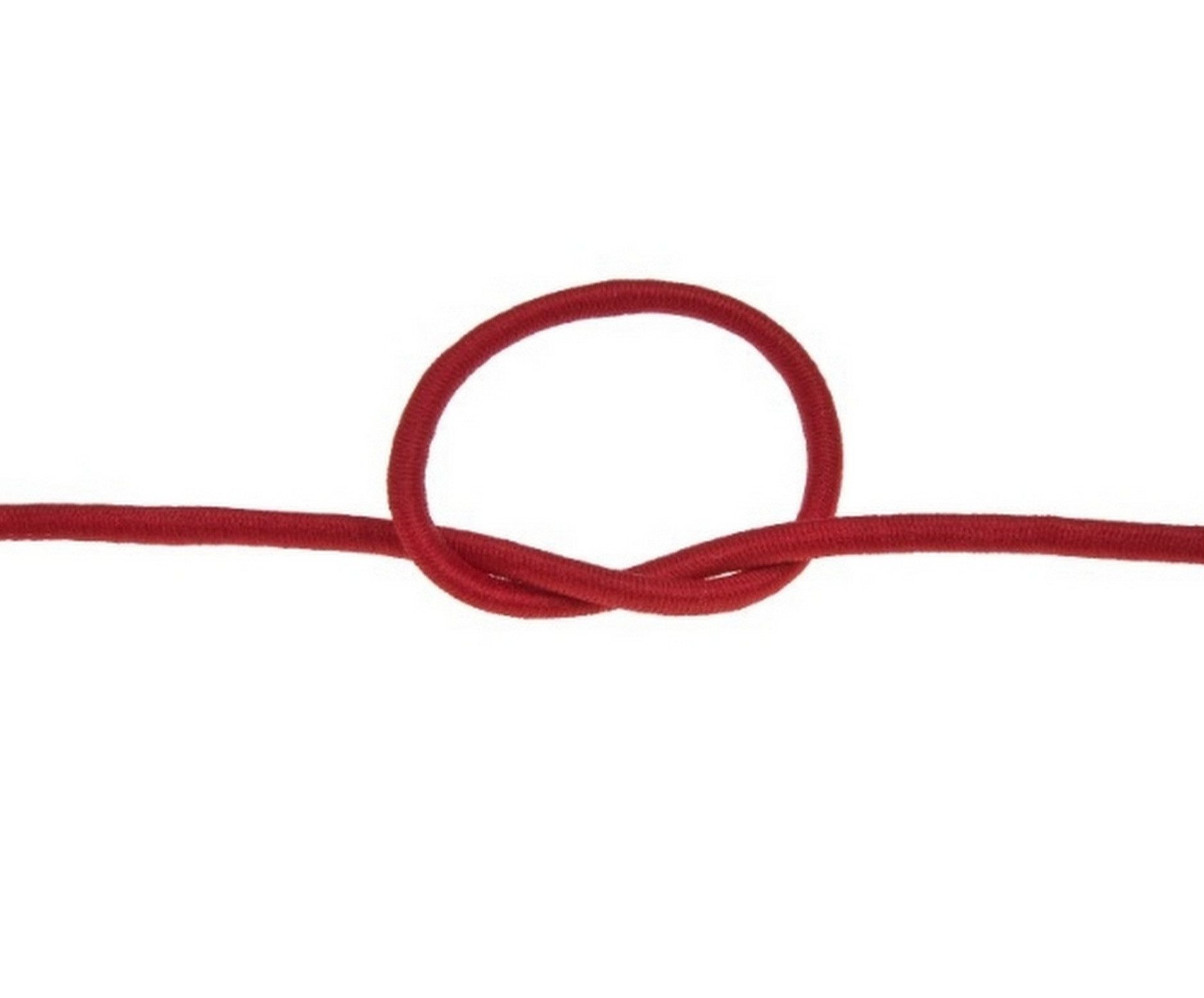 PaulZdrada Gummiband 3 Meter Gummikordel ∅3mm Gummiband, Gummilitze Rundgummi Hutgummi Elastisch