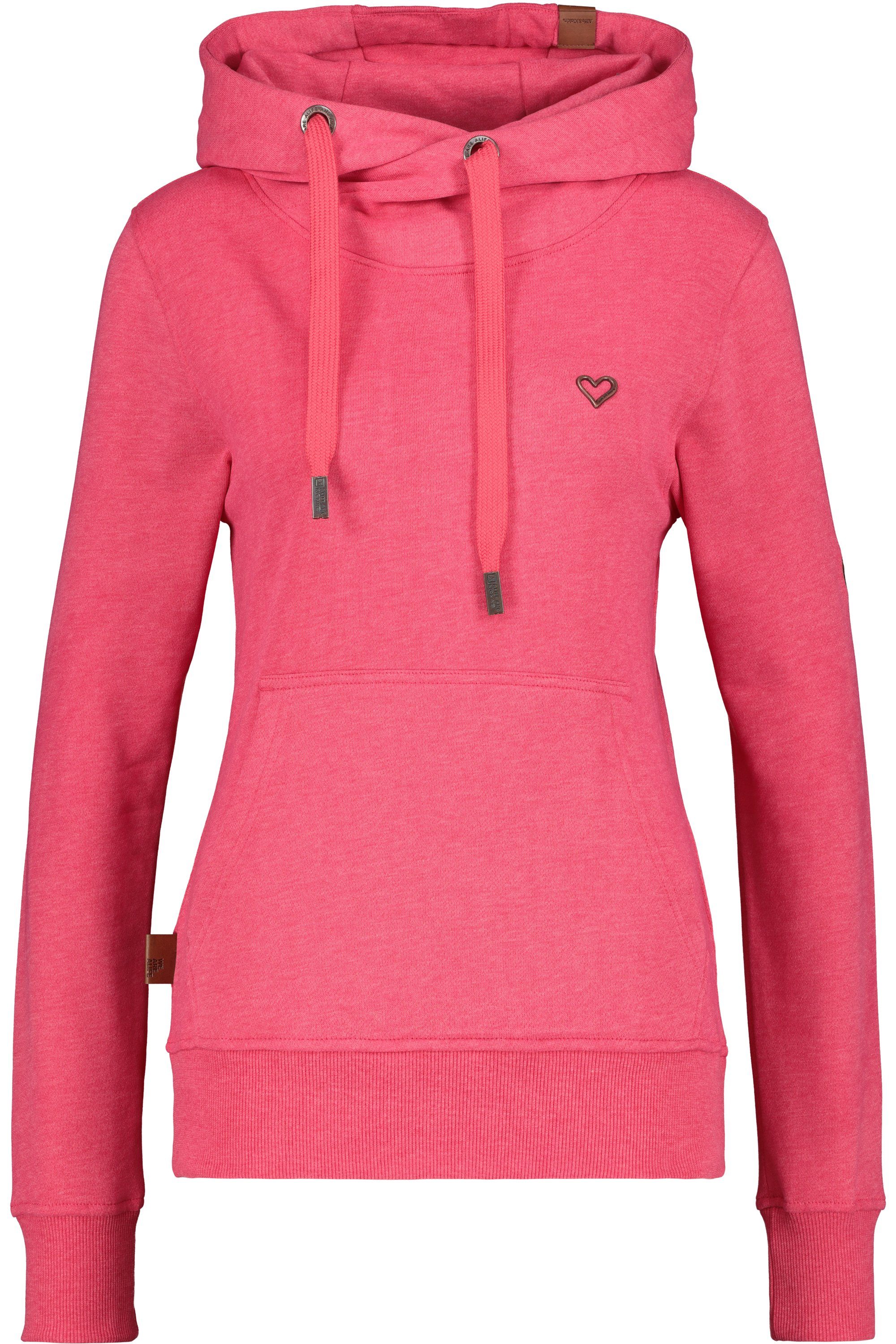 Damen Alife & Kapuzensweatshirt A Sweatshirt Kickin fuchsia Kapuzensweatshirt, Sweatshirt SarahAK