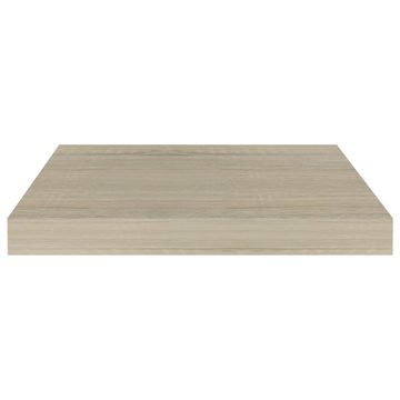 vidaXL Regal Schwebende Wandregale 2 Stk Eichefarben 40x23x3,8cm MDF